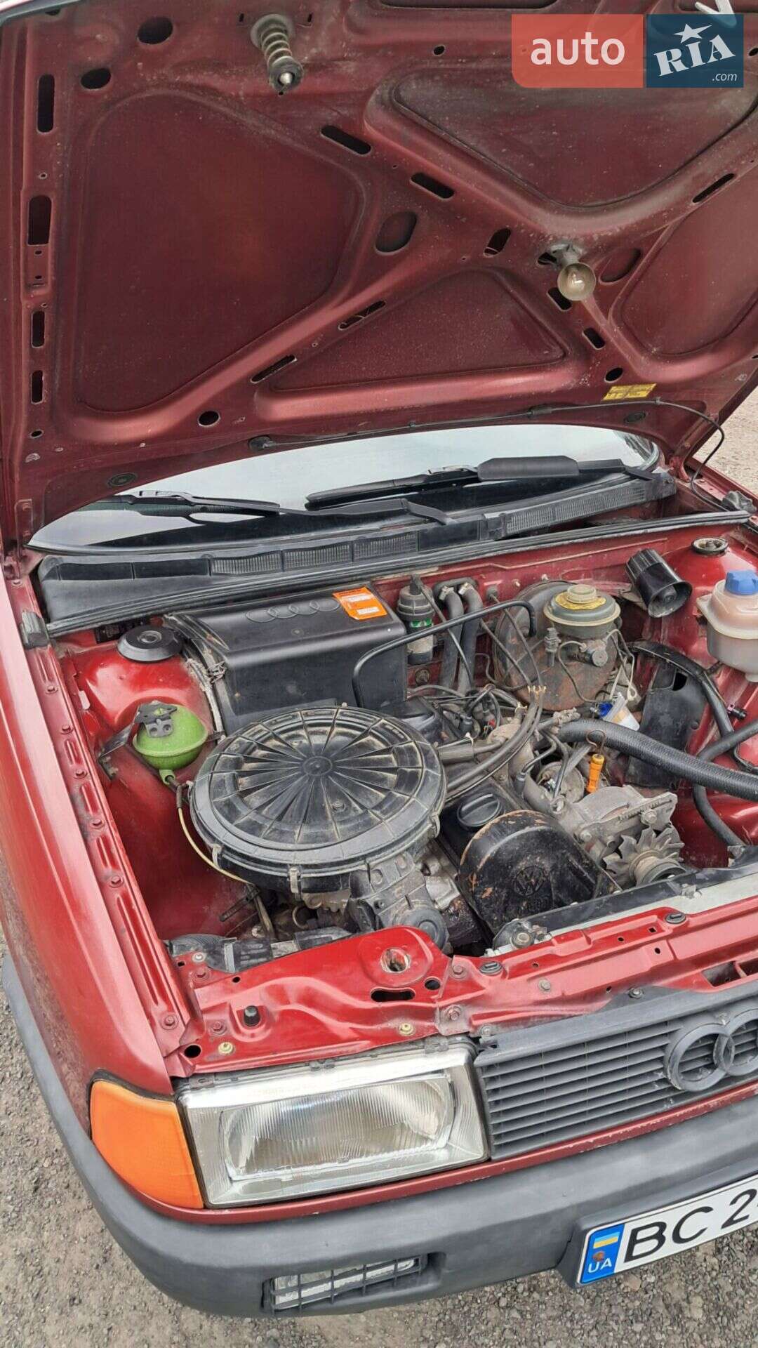 Audi 80 1988 VIN WFUZZZ89ZJA185751 фото оголошення 19 з 26