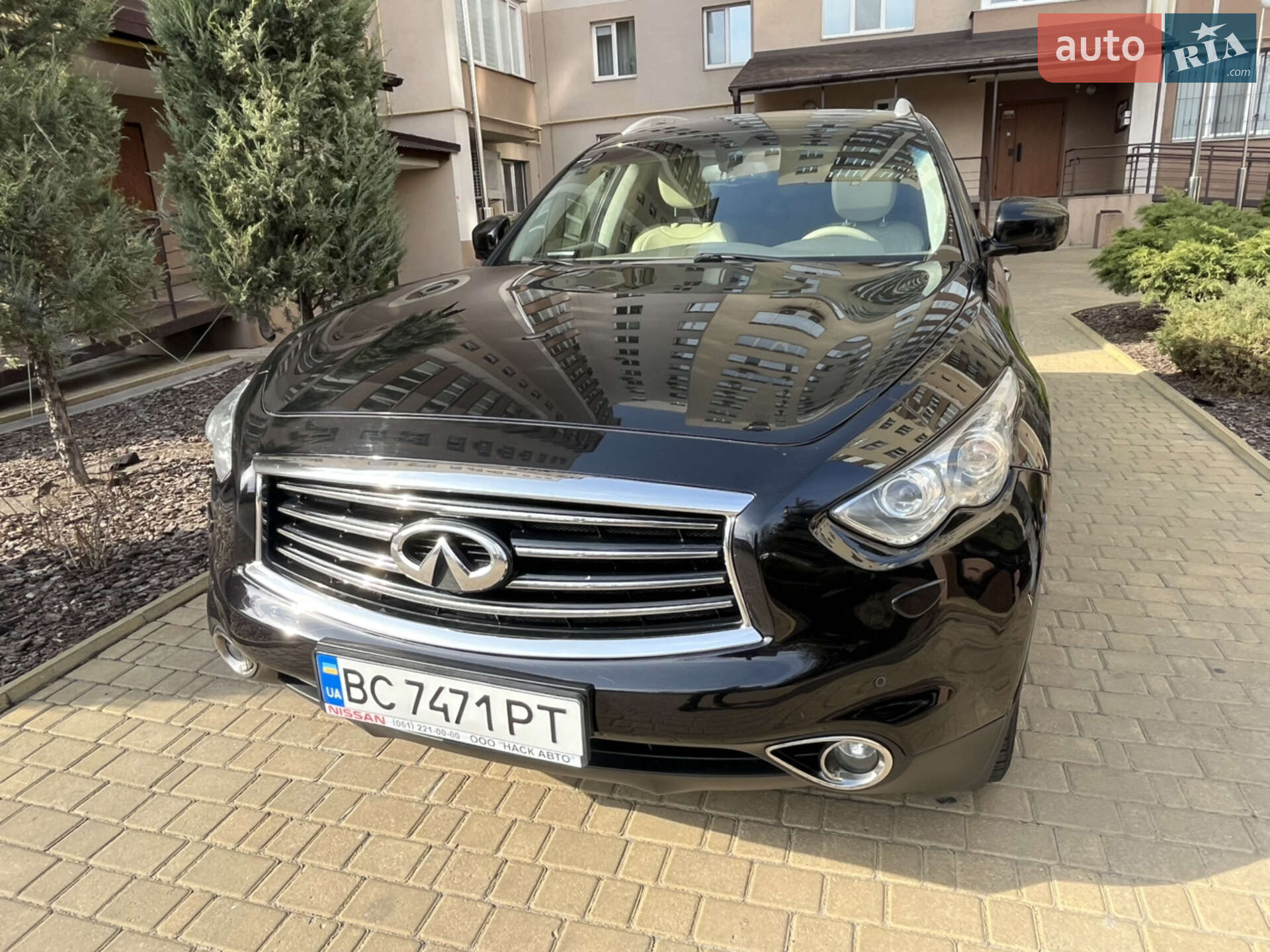Infiniti FX 30 2012 VIN JN1TDNS51U0481408 фото оголошення 8 з 11