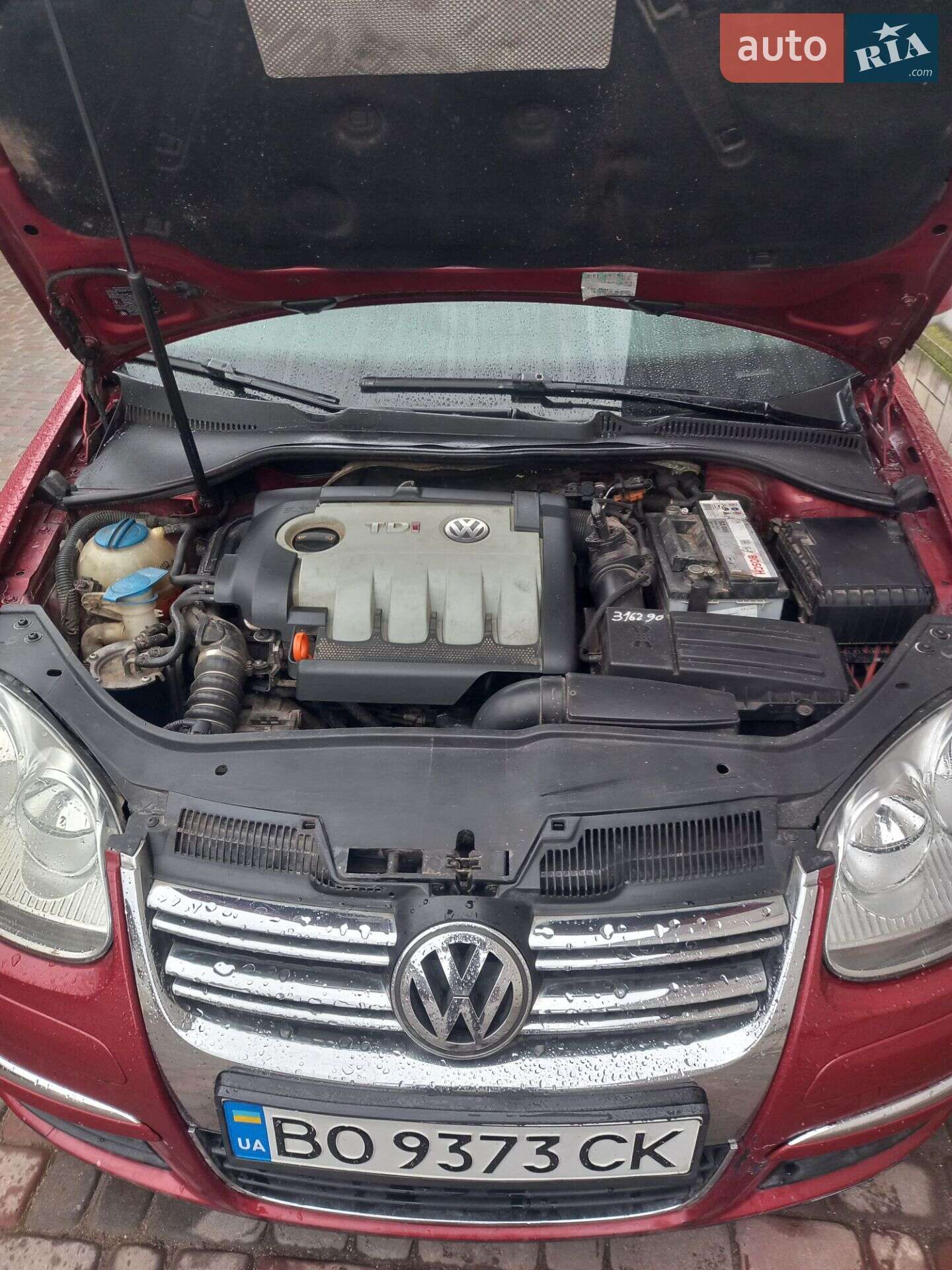 Volkswagen Golf 2007 VIN WVWZZZ1KZ8M353418 фото оголошення 11 з 12