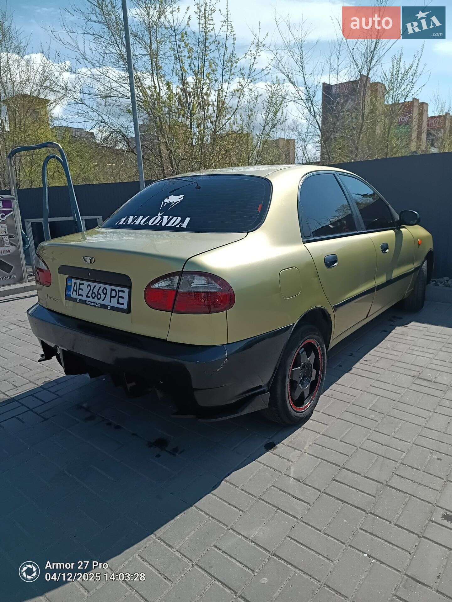 Daewoo Lanos 2007 VIN Y6DTF69YD7W342477 фото оголошення 10 з 20