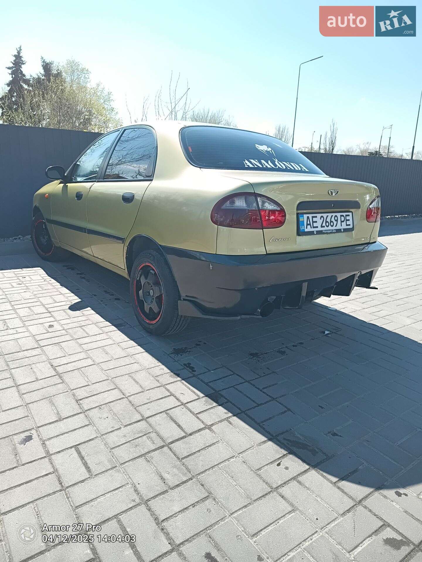 Daewoo Lanos 2007 VIN Y6DTF69YD7W342477 фото оголошення 9 з 20