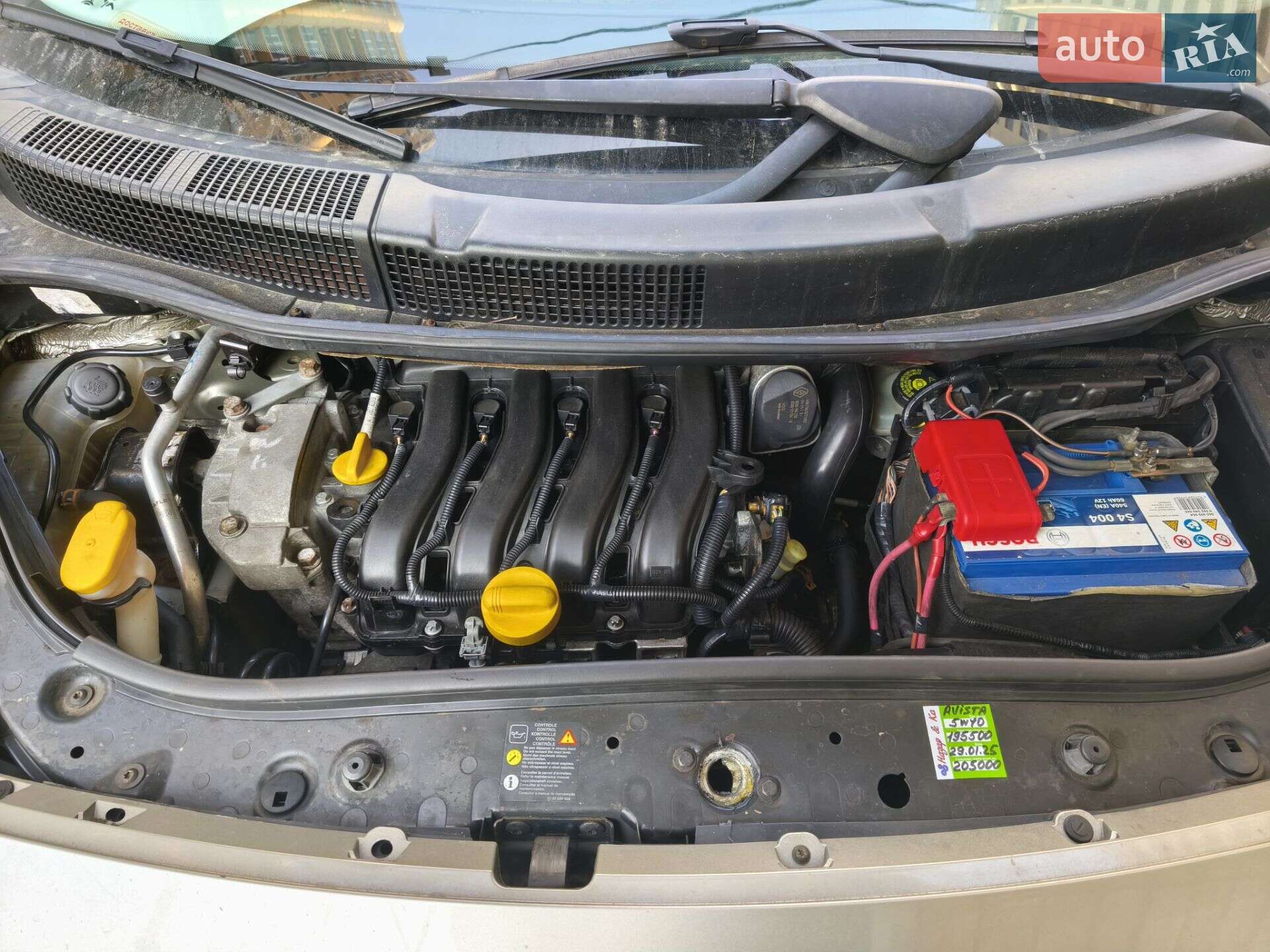 Renault Megane Scenic 2007 VIN VF1JMJRN637394871 фото оголошення 6 з 6