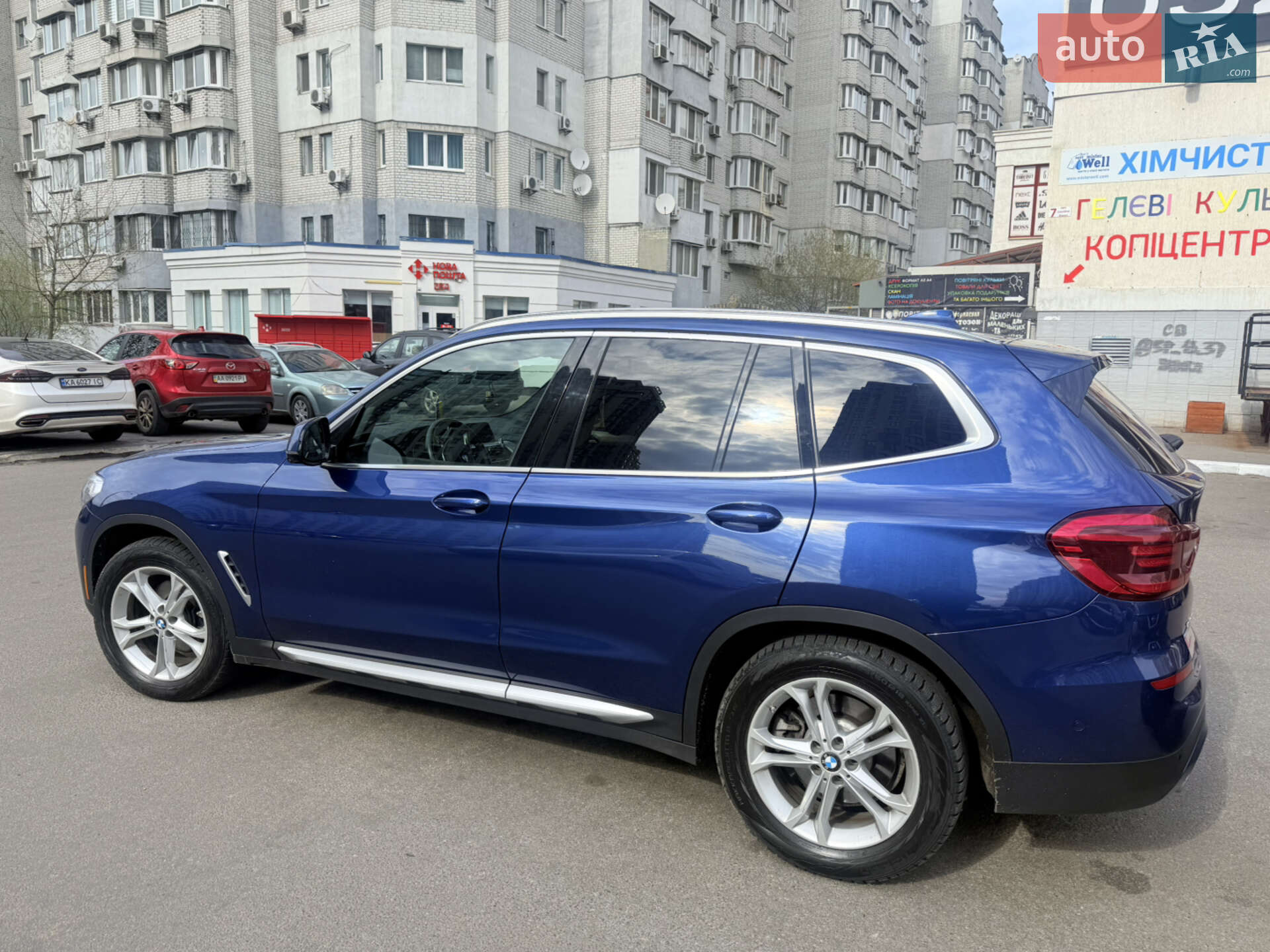 BMW X3 2020 VIN 5UXTY5C07M9F04613 фото оголошення 7 з 16