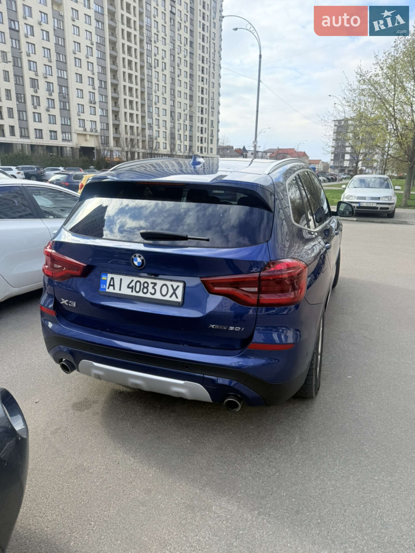 BMW X3 2020 VIN 5UXTY5C07M9F04613 фото оголошення 8 з 16