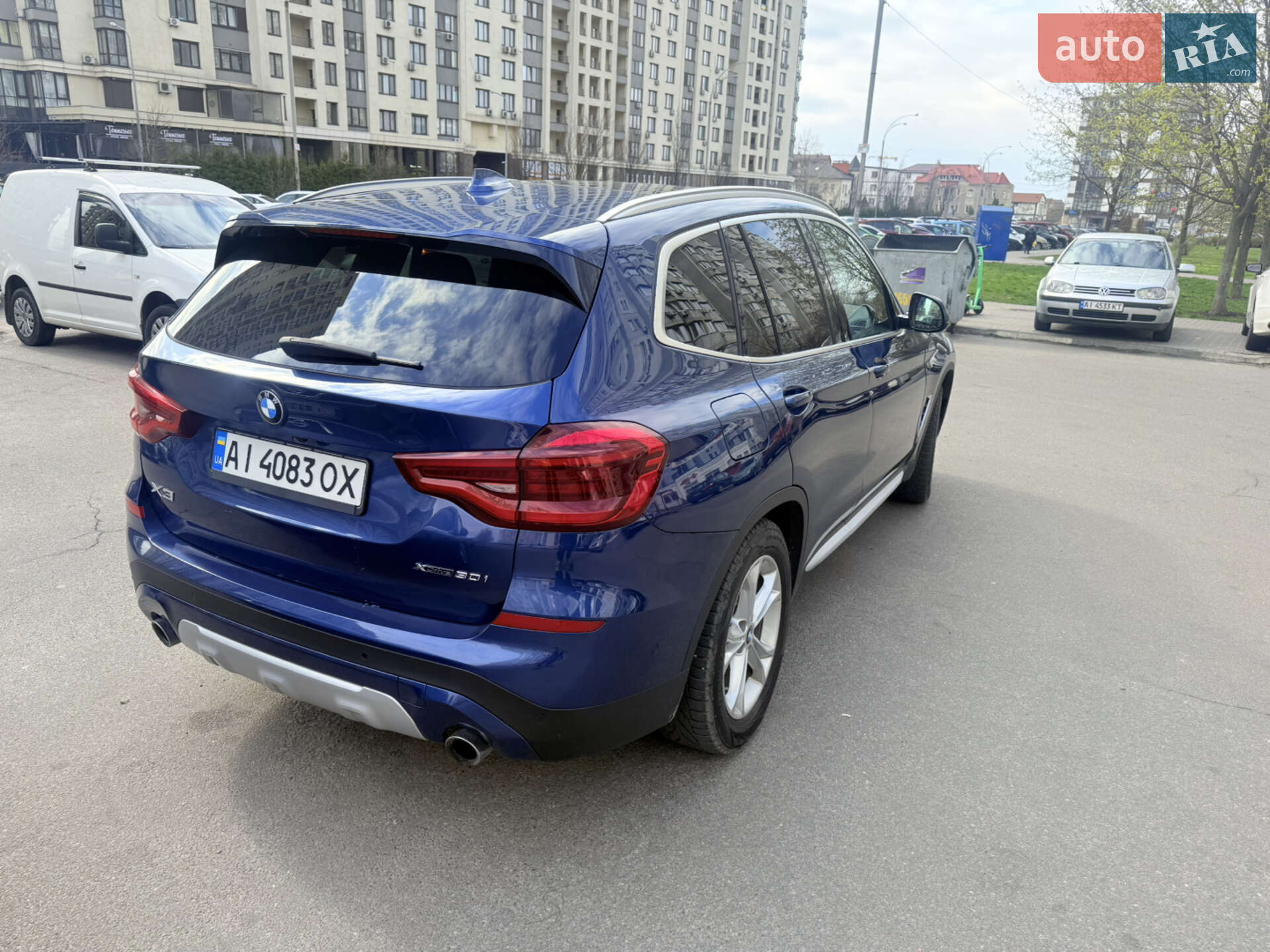 BMW X3 2020 VIN 5UXTY5C07M9F04613 фото оголошення 9 з 16