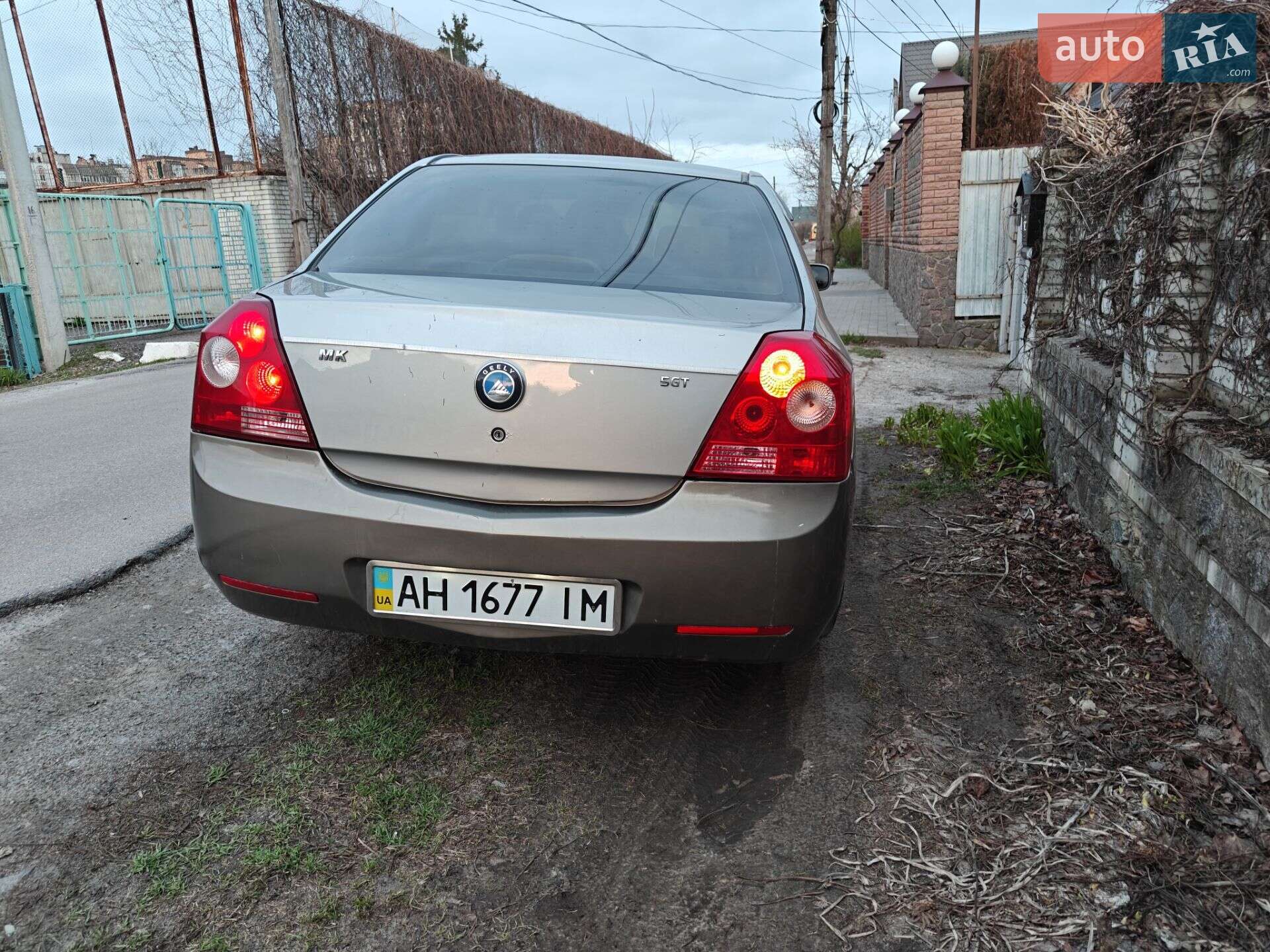 Geely MK 2011 VIN LB37624S2CL001924 фото оголошення 6 з 9