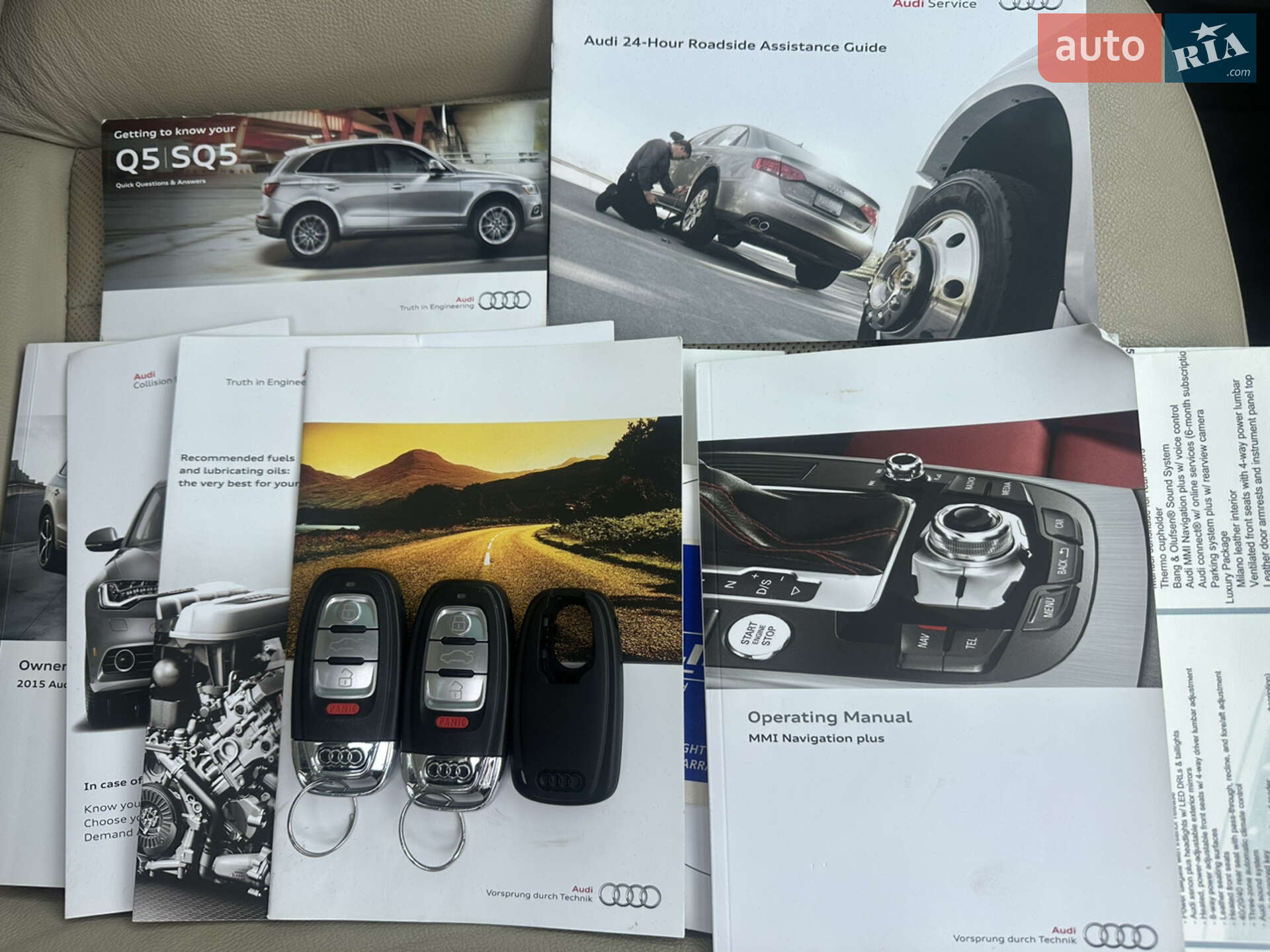 Audi Q5 2015 VIN WA1VMBFP1FA111714 фото оголошення 47 з 48