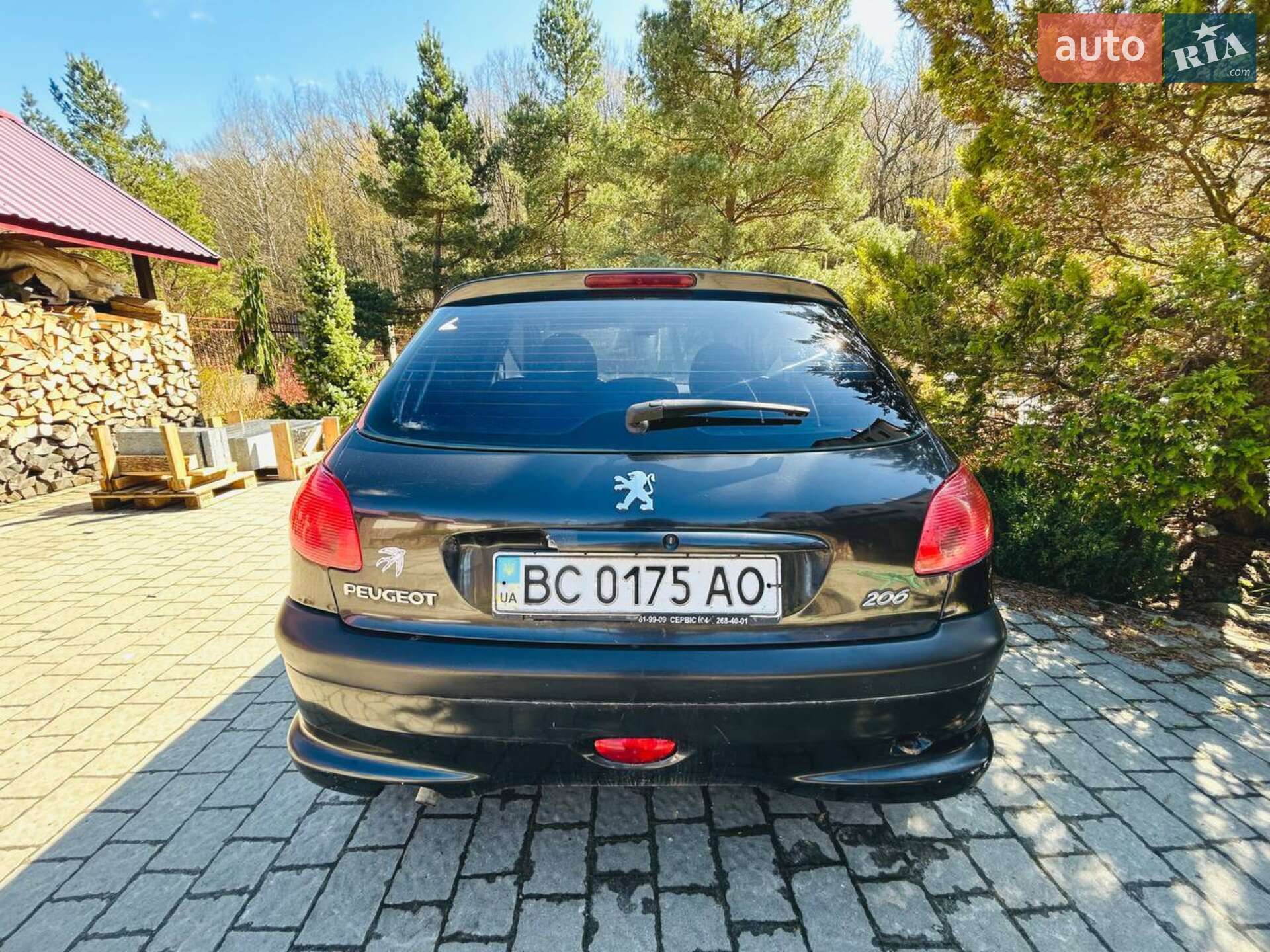 Peugeot 206 2004 VIN VF32CHFXF43788106 фото оголошення 2 з 7