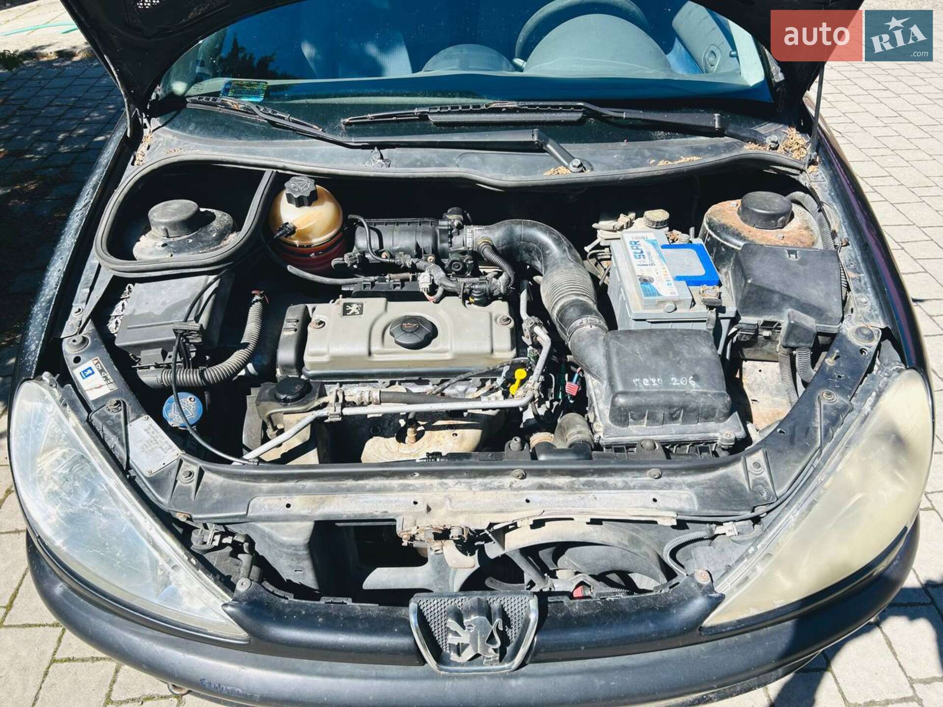 Peugeot 206 2004 VIN VF32CHFXF43788106 фото оголошення 3 з 7