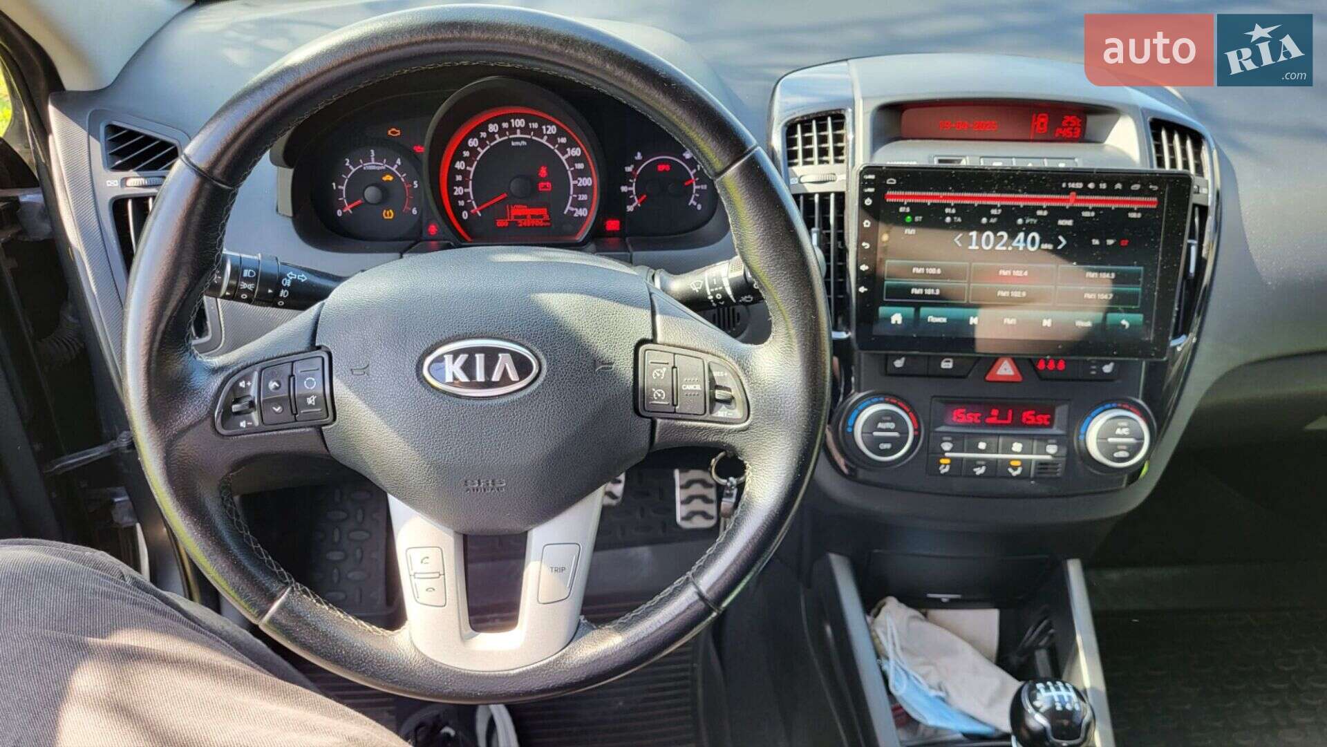 Kia Ceed 2009 VIN U5YHE816AAL127561 фото оголошення 12 з 19