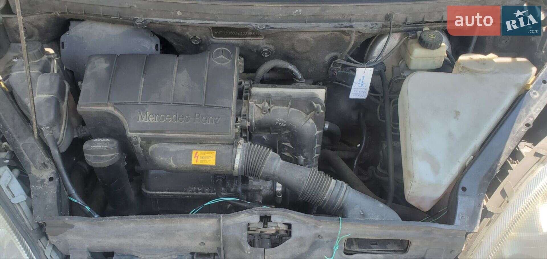 Mercedes-Benz A-Class 2000 VIN WDB1680311J395512 фото оголошення 2 з 9