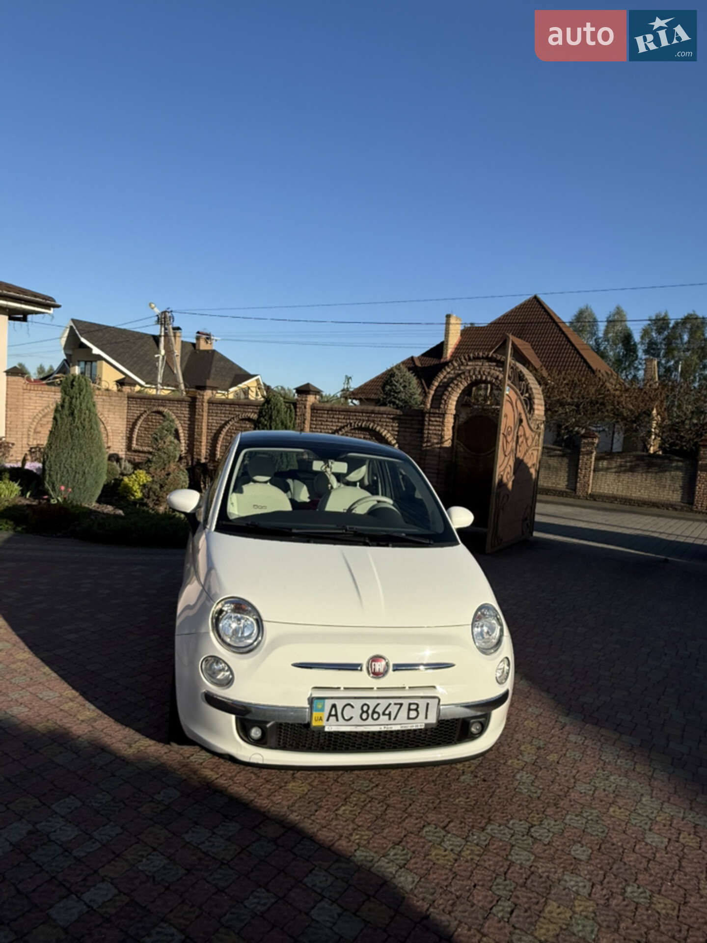 Fiat 500 2015 VIN ZFA3120000J411917 фото оголошення 3 з 10