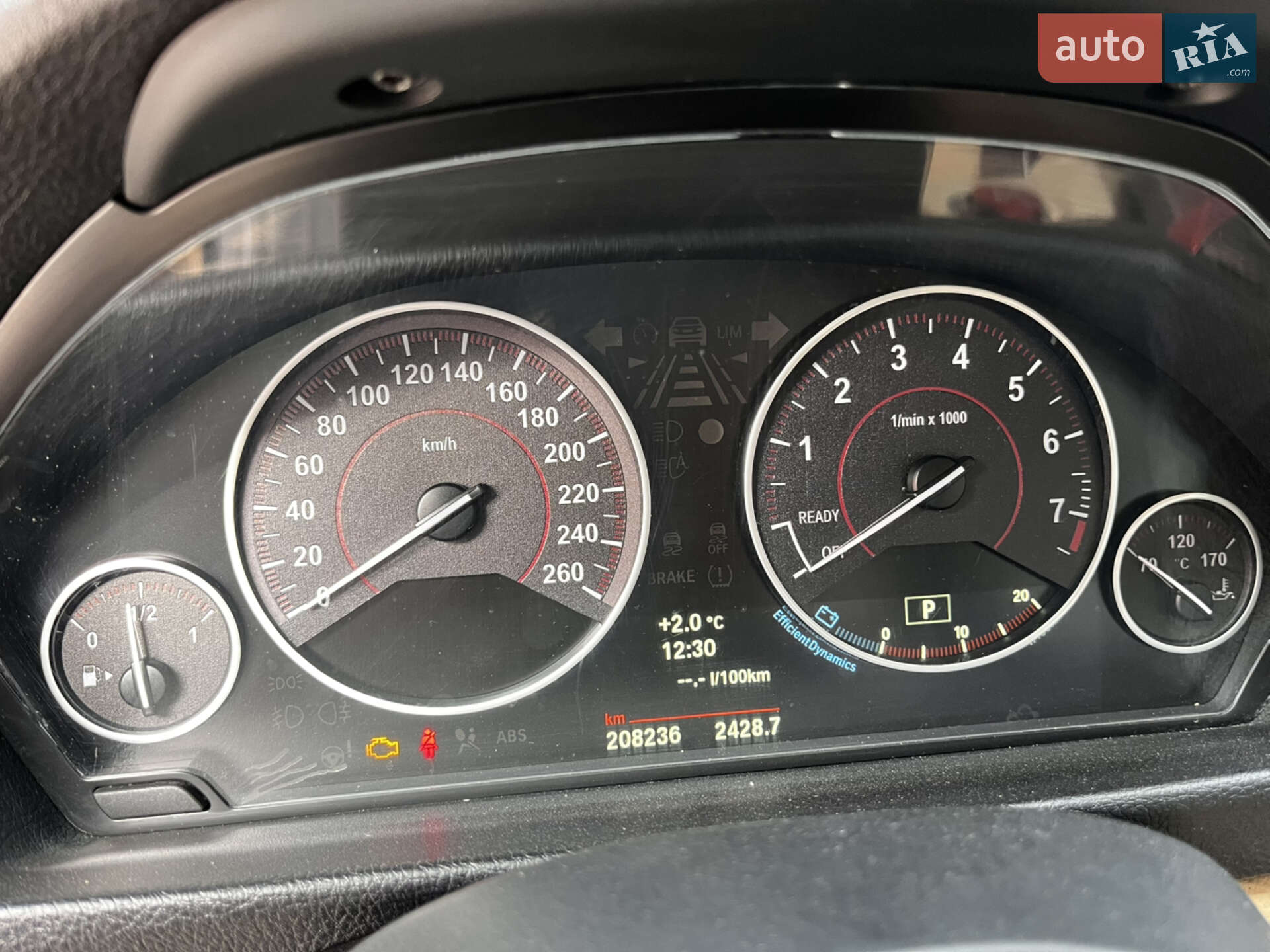 BMW 3 Series 2012 VIN WBA3B5C52DF595378 фото оголошення 5 з 7