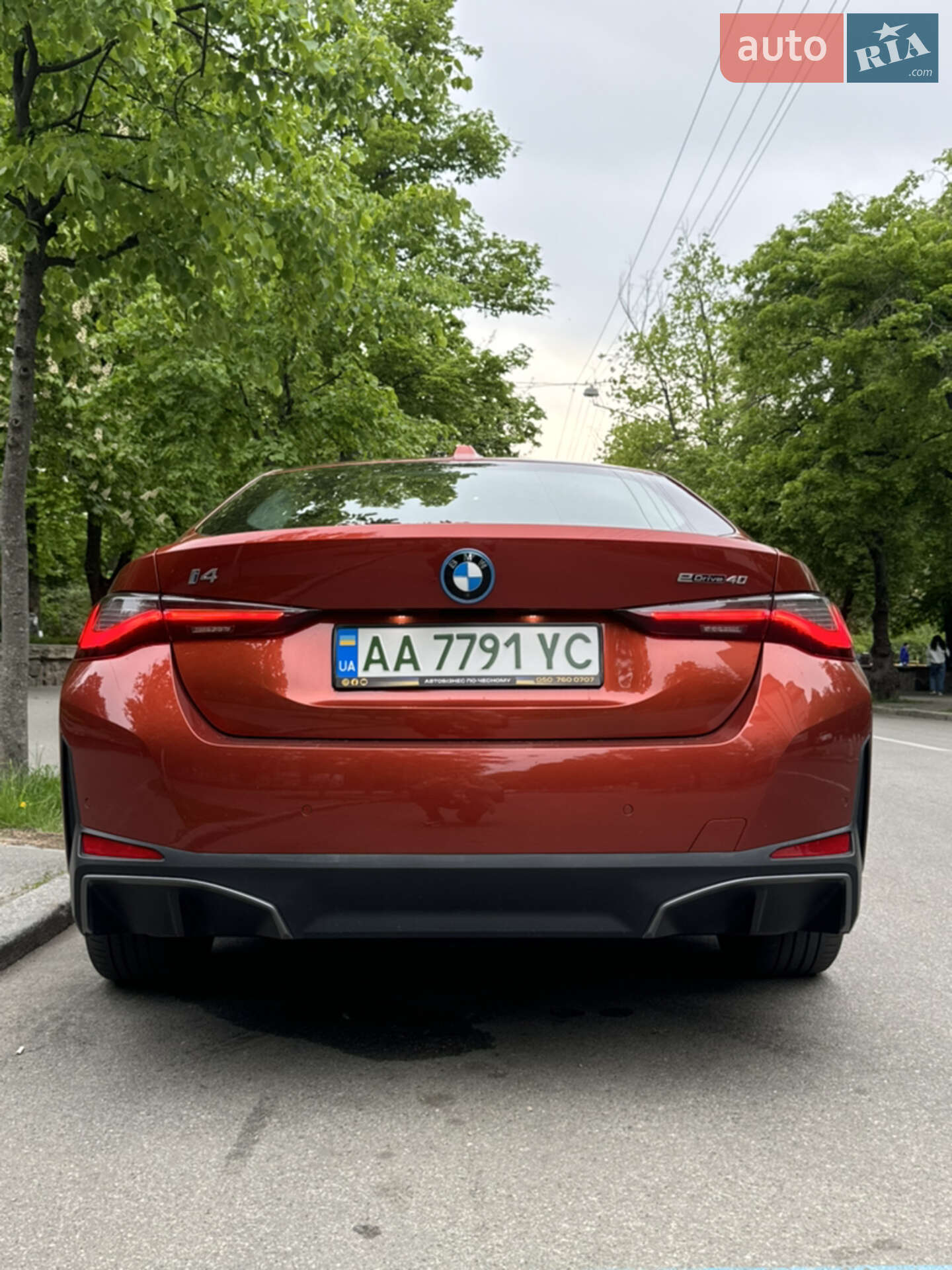 BMW i4 2022 VIN WBY73AW07NFN21786 фото оголошення 3 з 20