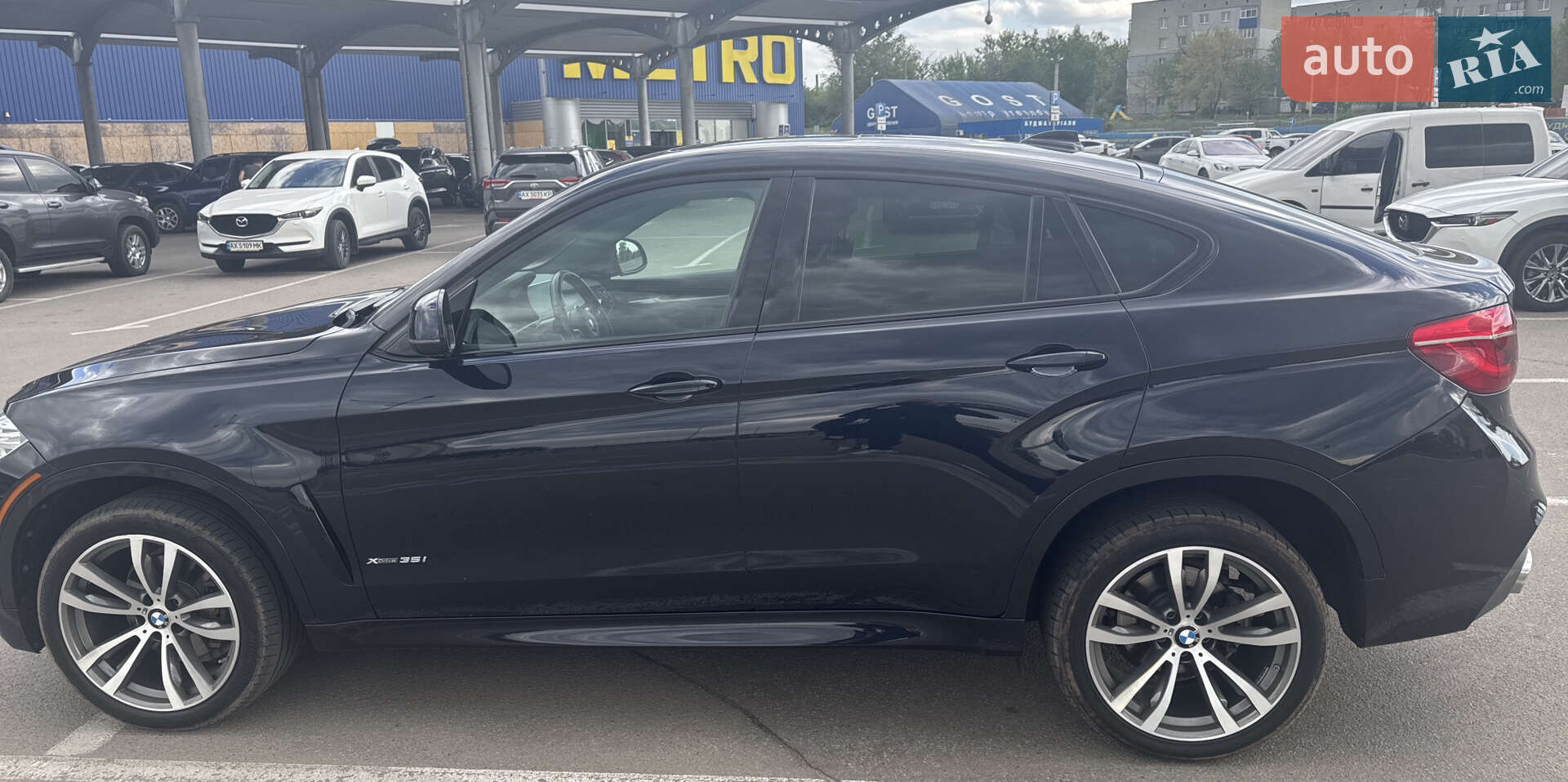 BMW X6 2018 VIN 5UXKU2C50J0Z61259 фото оголошення 3 з 13