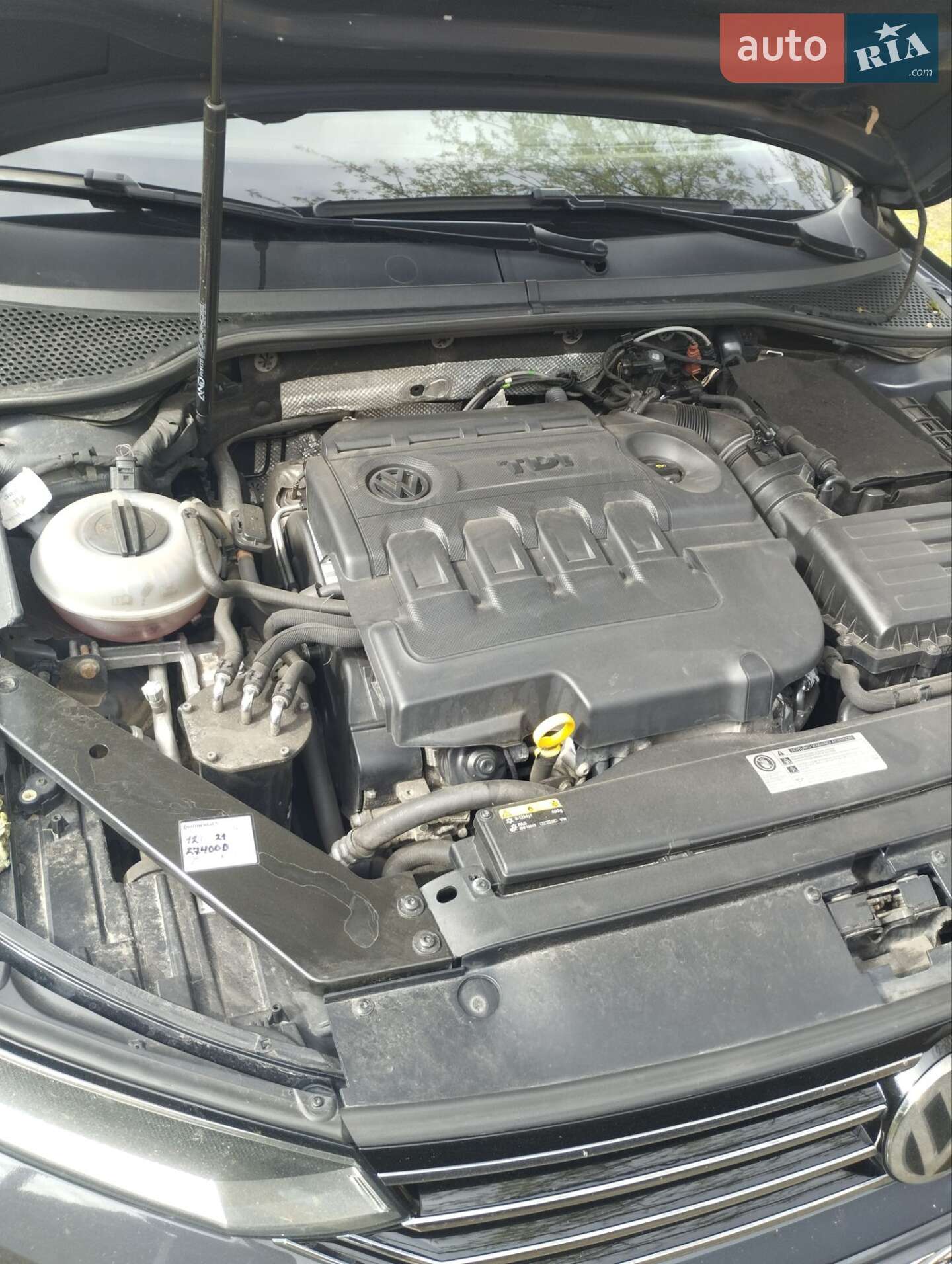 Volkswagen Passat 2016 VIN WVWZZZ3CZHE121995 фото оголошення 13 з 19