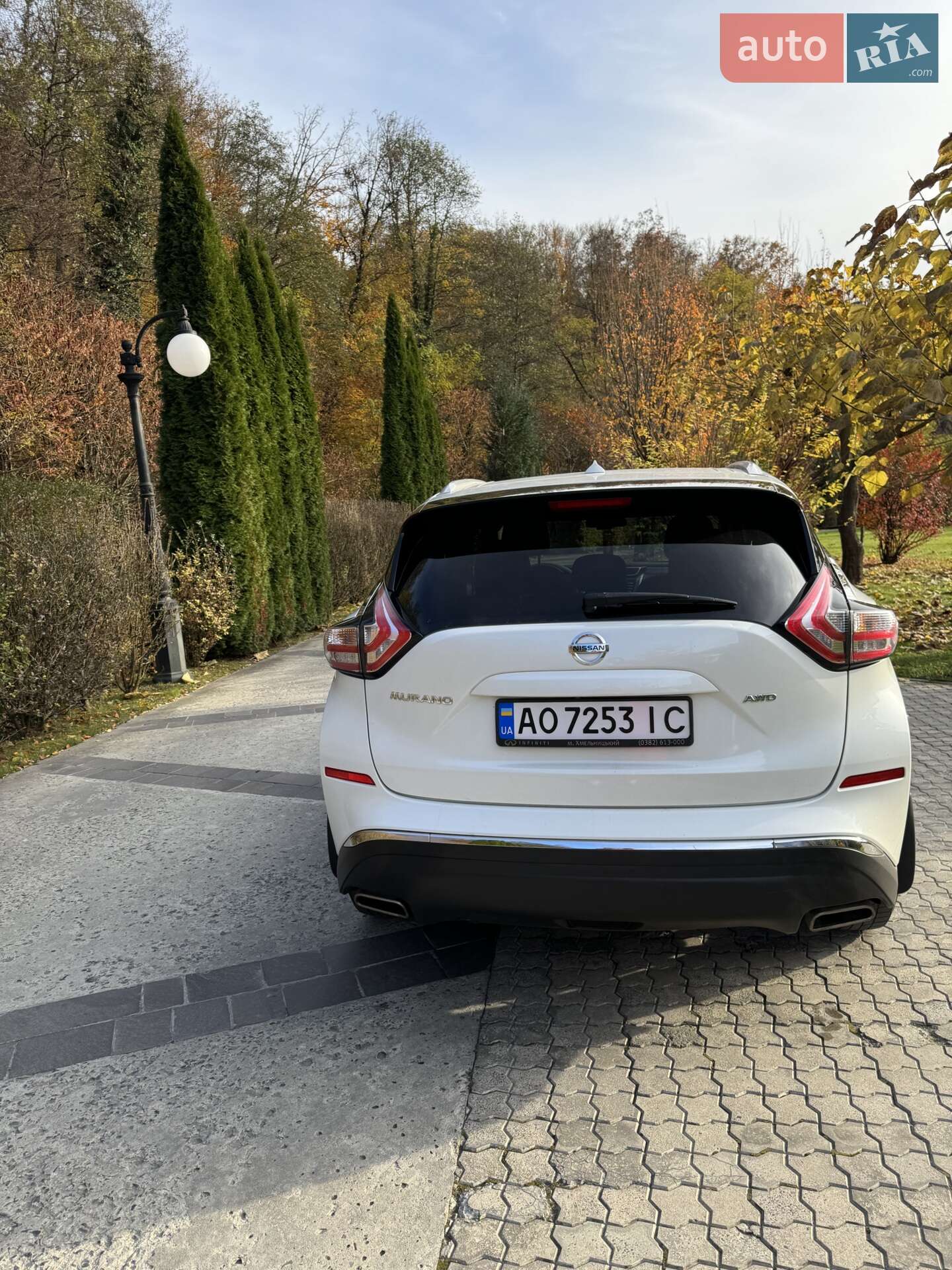 Nissan Murano 2015 VIN 5N1AZ2MH9FN282958 фото оголошення 2 з 8