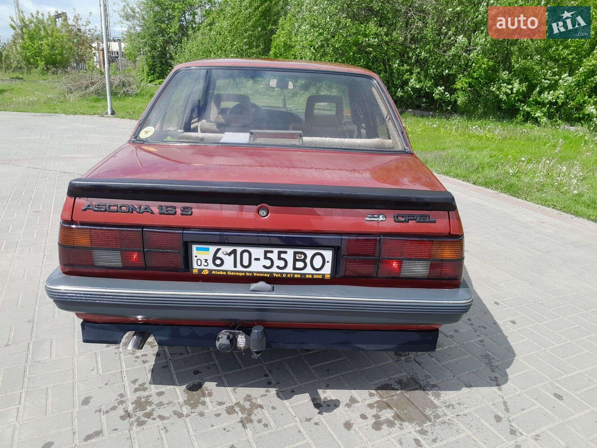 Opel Ascona 1987 VIN W0L000086H6078806 фото оголошення 14 з 30