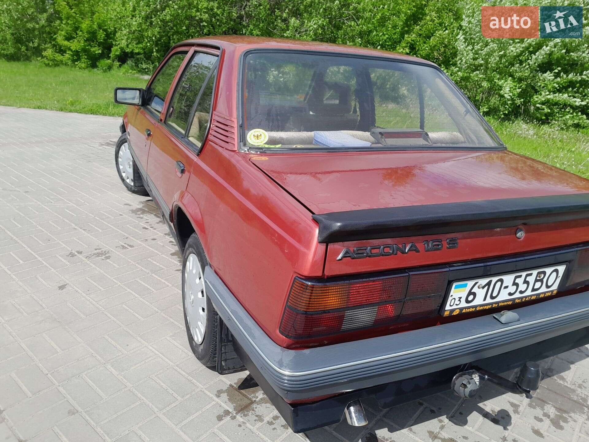 Opel Ascona 1987 VIN W0L000086H6078806 фото оголошення 9 з 30