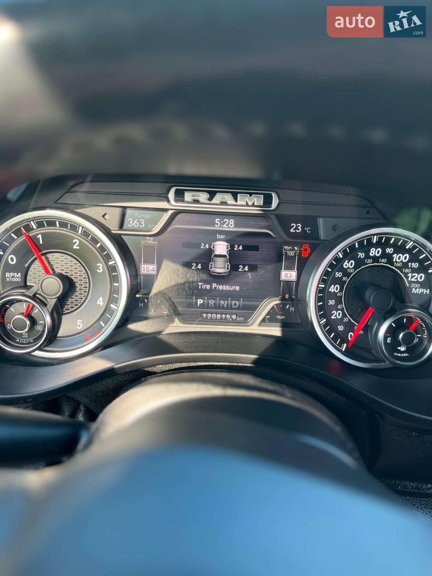 Ram 1500 2019 VIN 1C6SRFFM3LN248995 фото оголошення 32 з 64