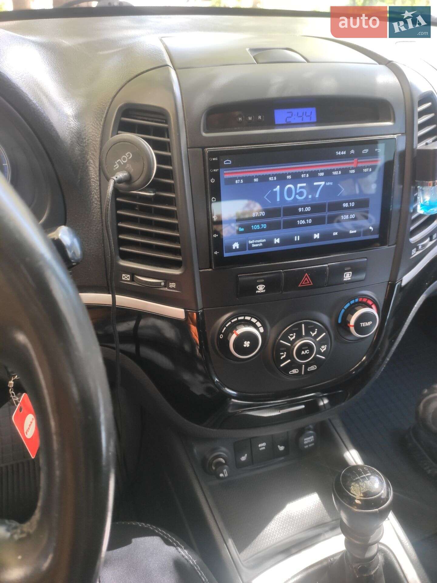 Hyundai Santa FE 2006 VIN KMHSH81DP6U074405 фото оголошення 6 з 19