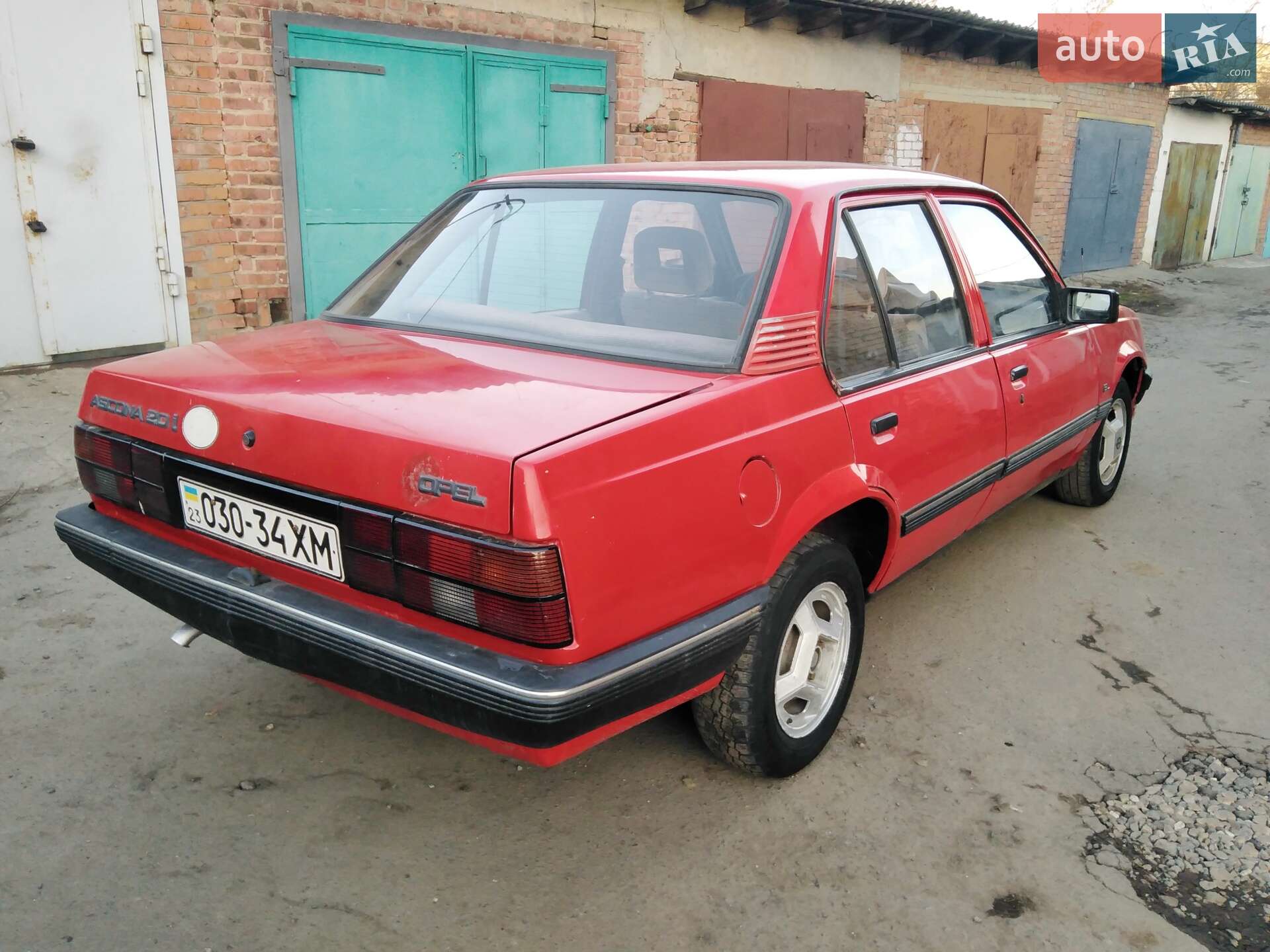 Opel Ascona 1986 VIN W0L000087N1034647 фото оголошення 2 з 10