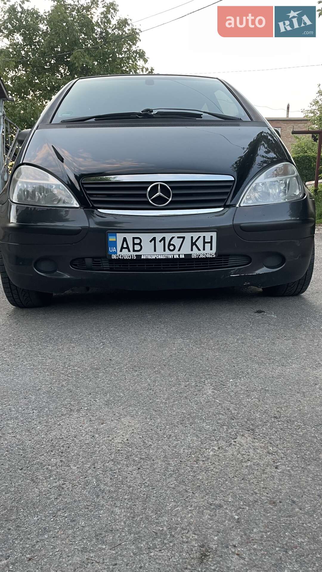 Mercedes-Benz A-Class 2002 VIN WDB1681311J849257 фото оголошення 7 з 10