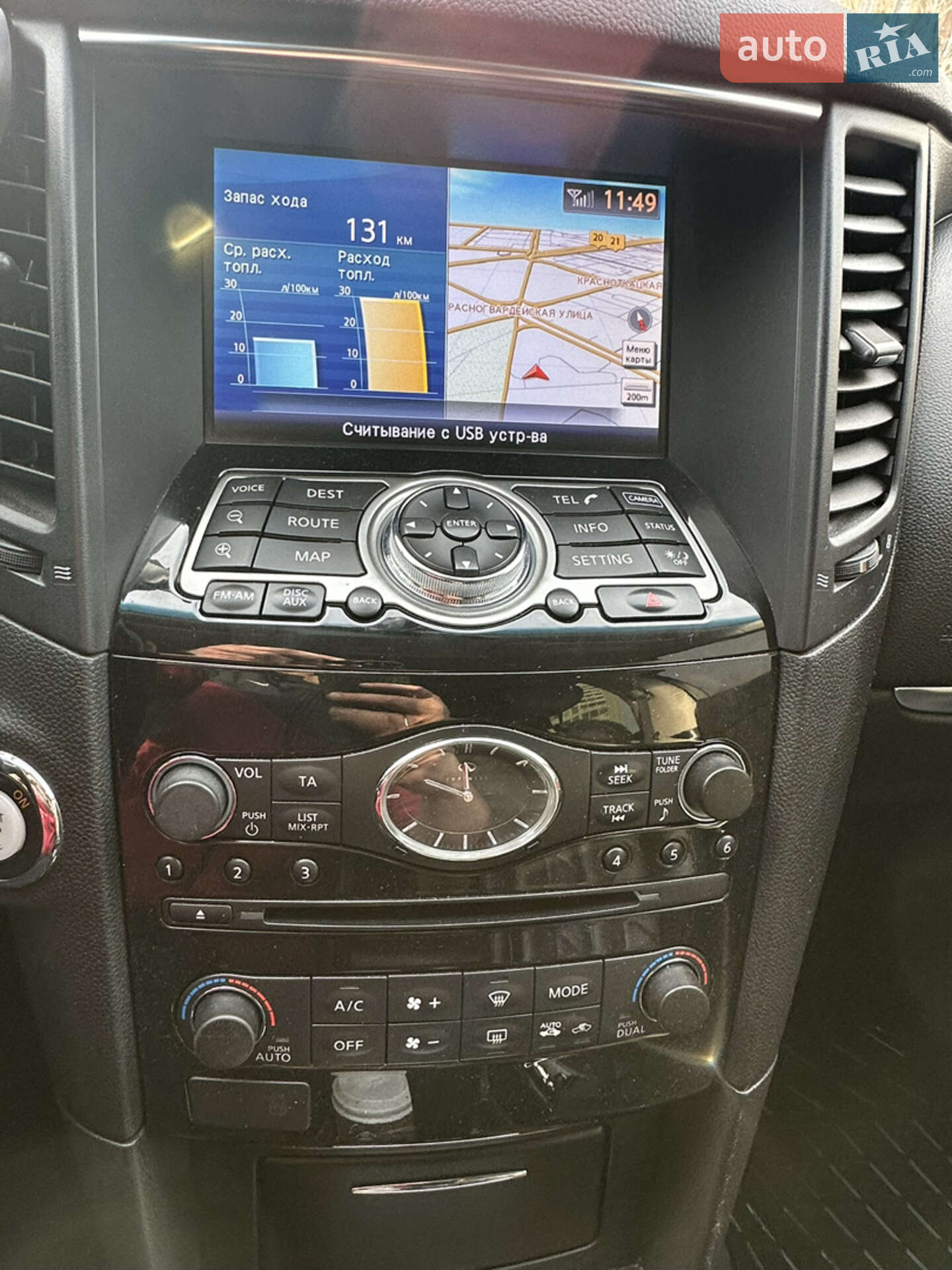 Infiniti FX 37 2011 VIN JN1TCNS51U0442069 фото оголошення 4 з 7