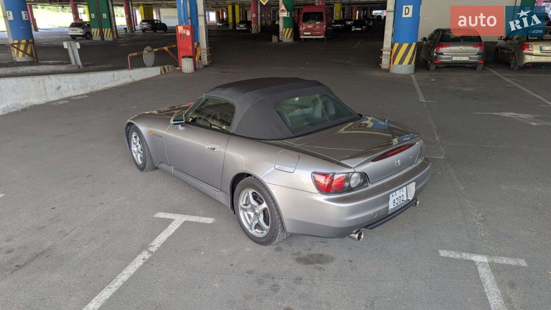 Honda S2000 2001 VIN JHMAP11411T008937 фото оголошення 8 з 95