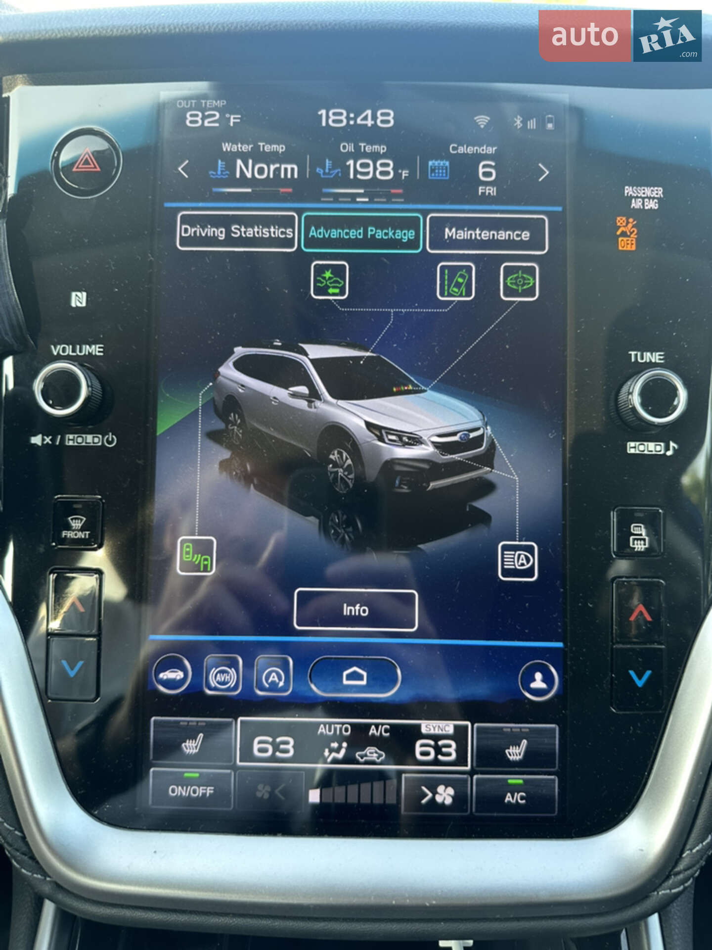 Subaru Outback 2021 VIN 4S4BTAFC6N3152387 фото оголошення 18 з 32