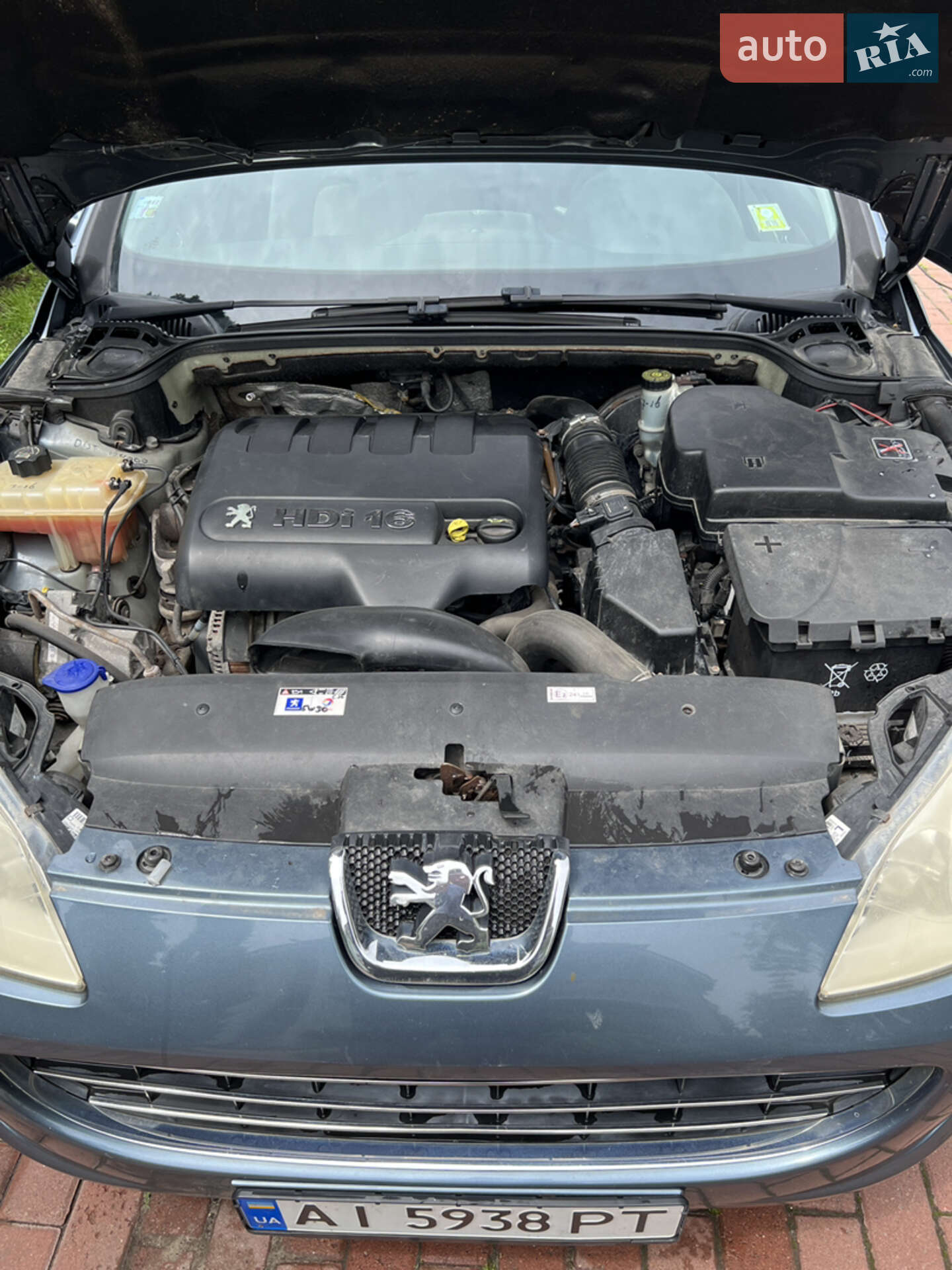 Peugeot 407 2007 VIN VF36DRHRH21429860 фото оголошення 10 з 11