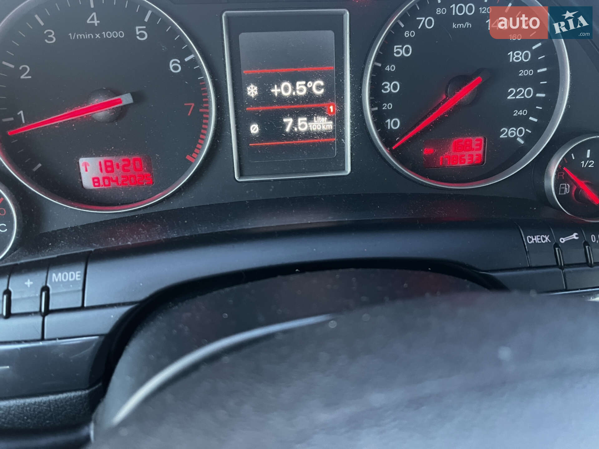 Audi A4 2004 VIN WAUZZZ8E14A243184 фото оголошення 6 з 8