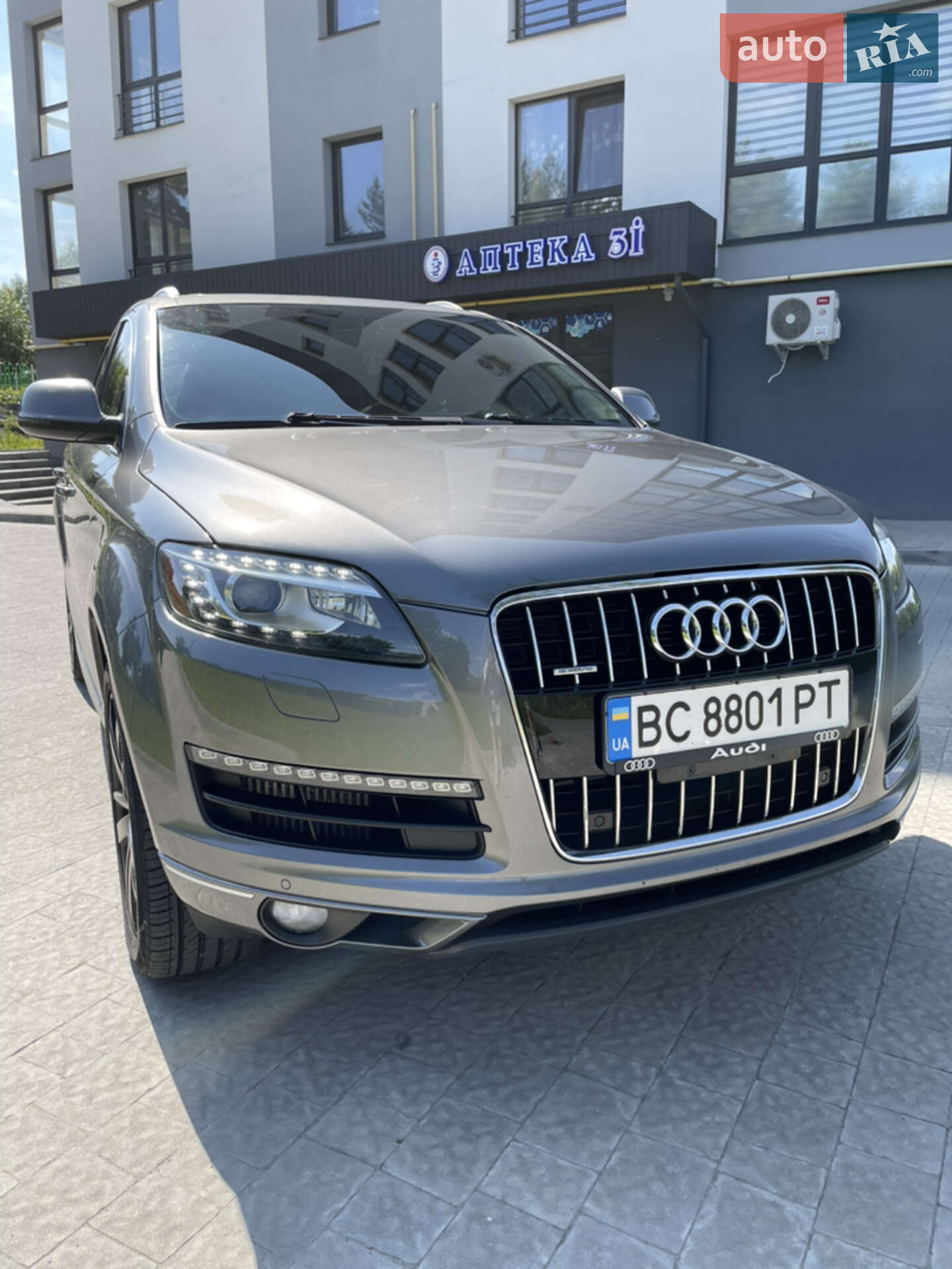 Audi Q7 2011 VIN WA1LMAFEXCD006390 фото оголошення 2 з 15