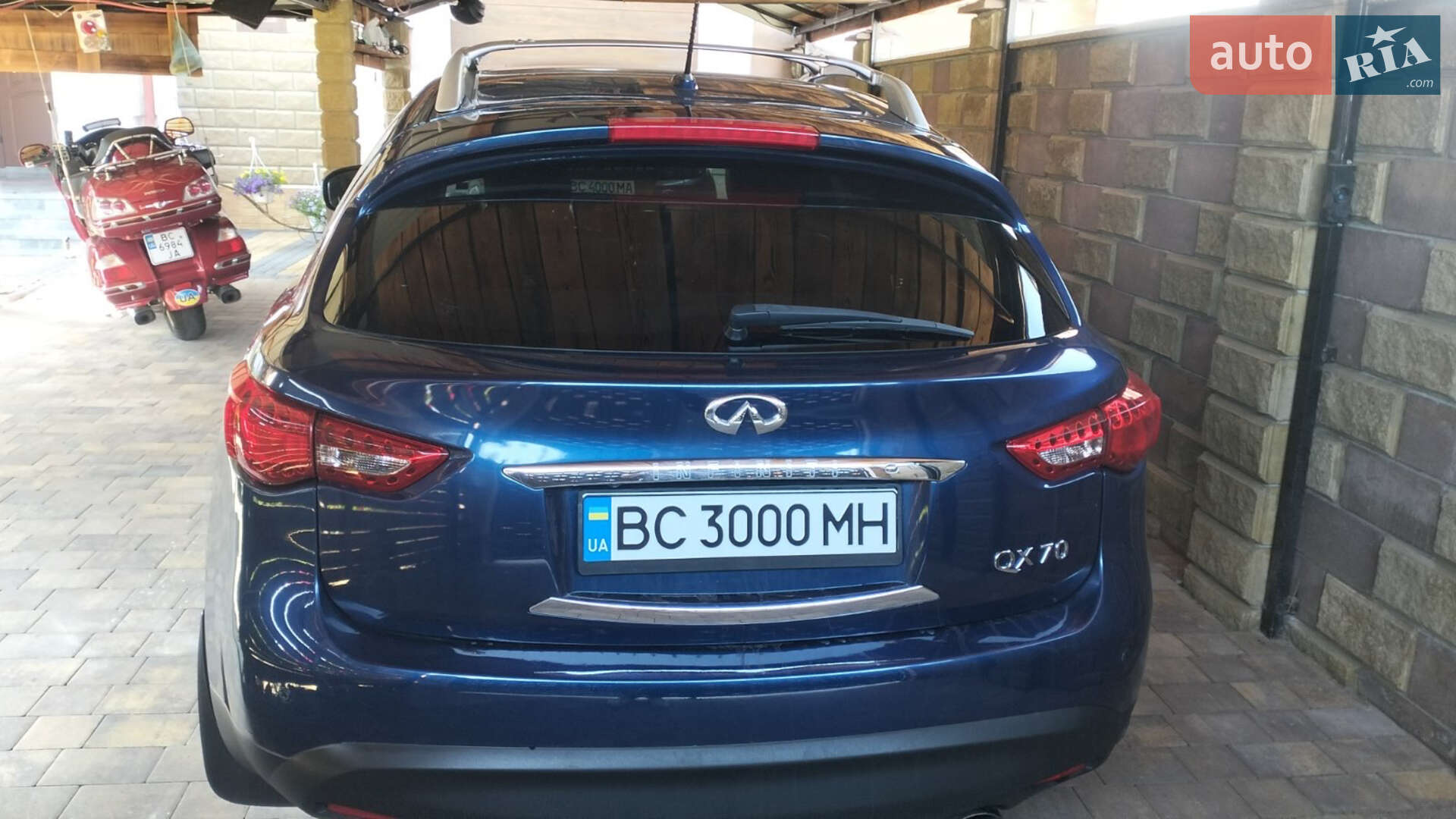 Infiniti QX70 2015 VIN JN8CS1MW7GM750031 фото оголошення 8 з 12