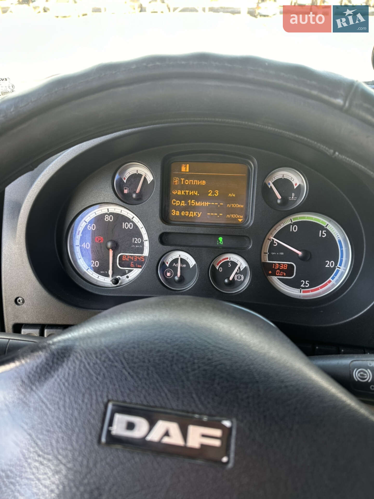 DAF XF 105 2013 VIN XLRTE47MS0E972374 фото оголошення 12 з 14