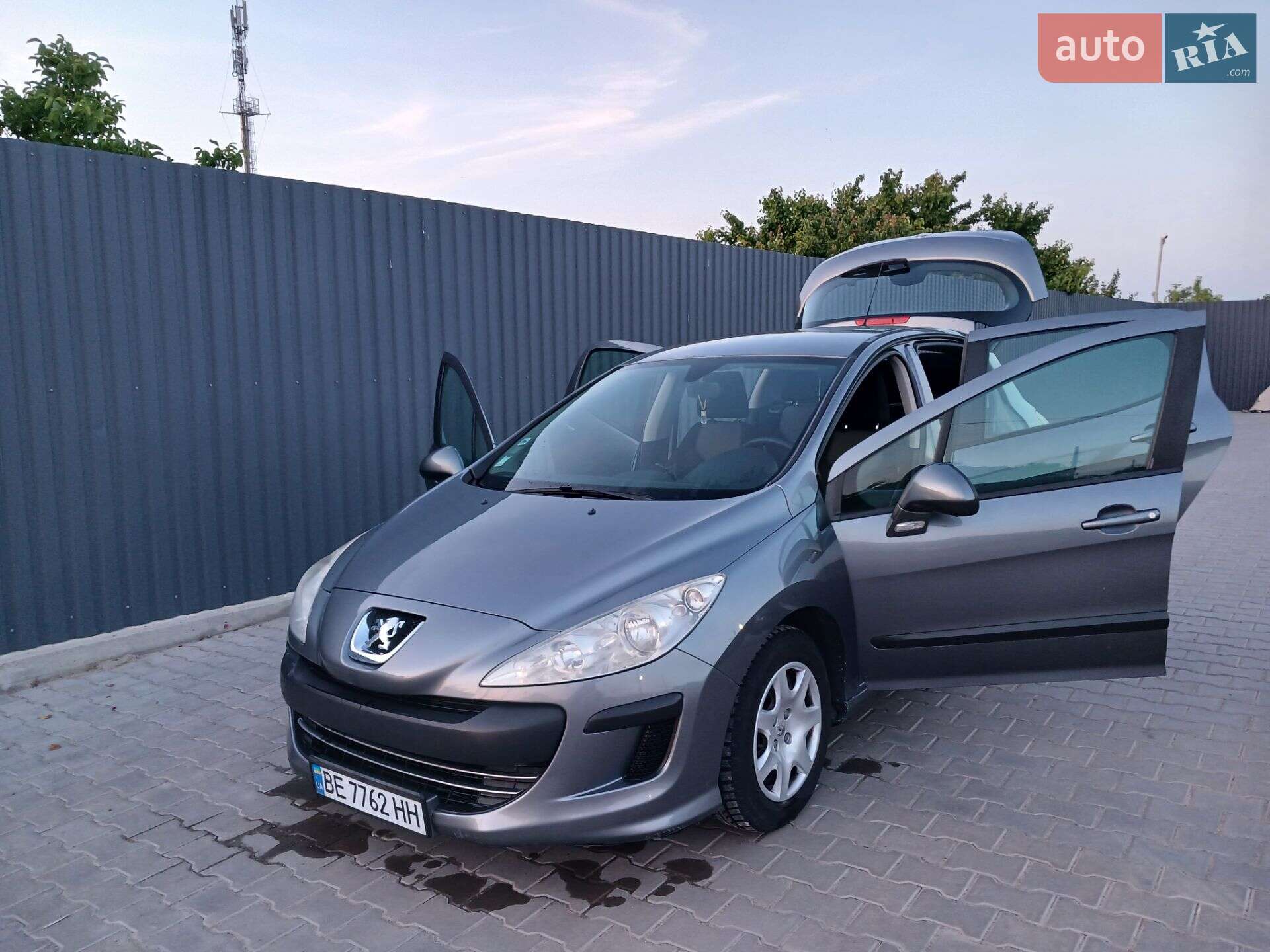 Peugeot 308 2010 VIN VF34C9HXCAS127915 фото оголошення 7 з 22