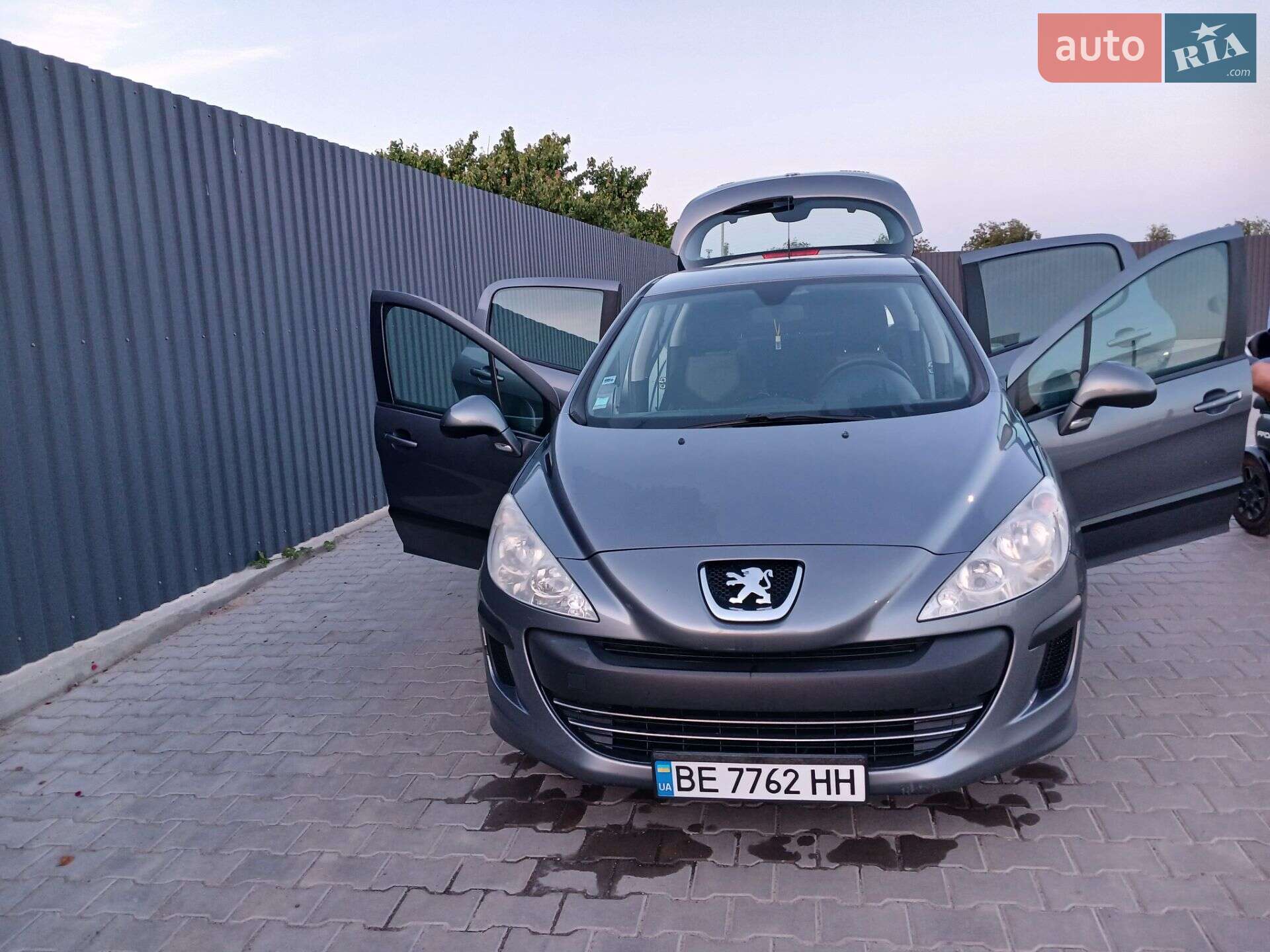 Peugeot 308 2010 VIN VF34C9HXCAS127915 фото оголошення 8 з 22