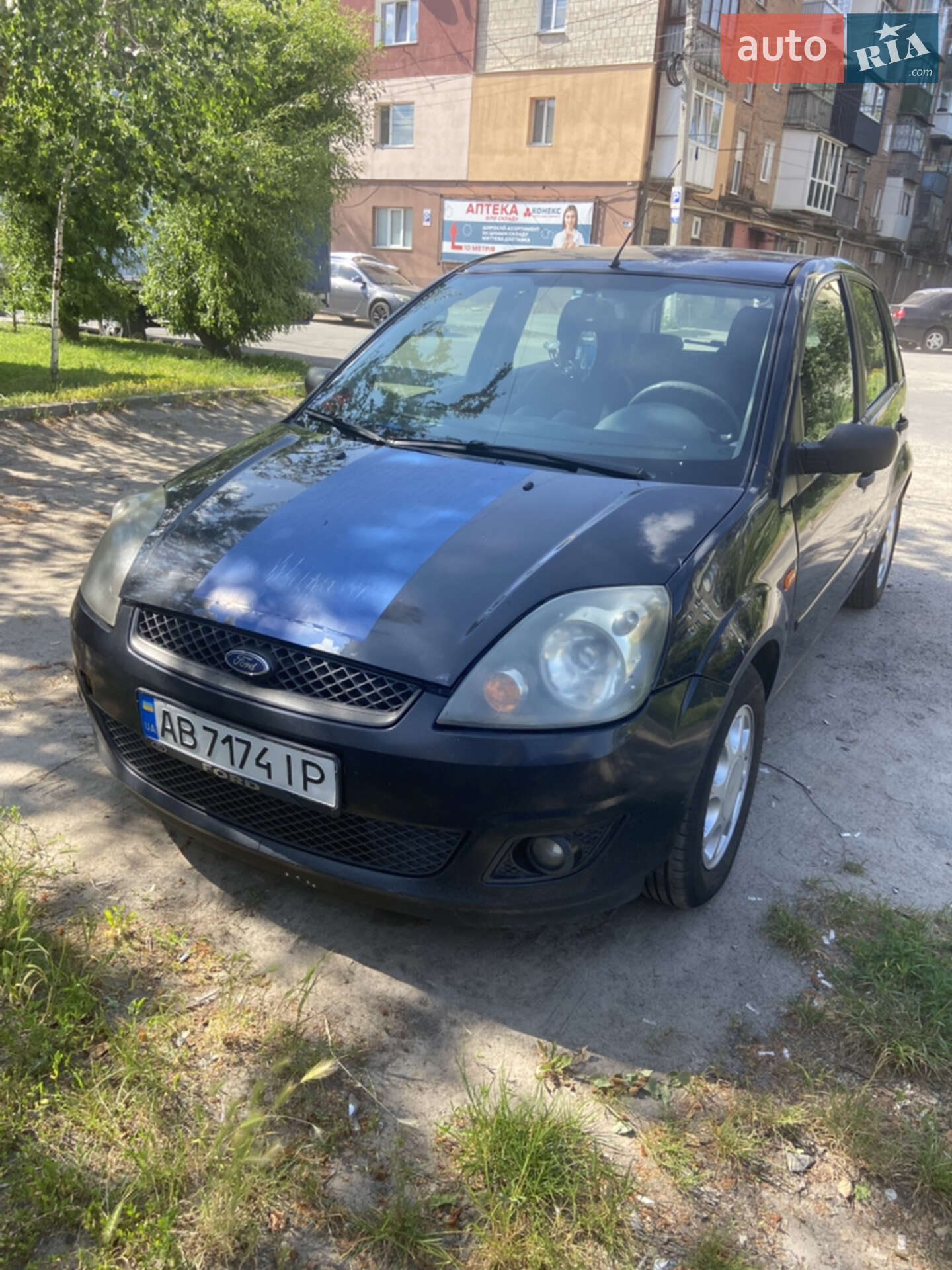 Ford Fiesta 2007 VIN WF0HXXWPJH7S43591 фото оголошення 2 з 20