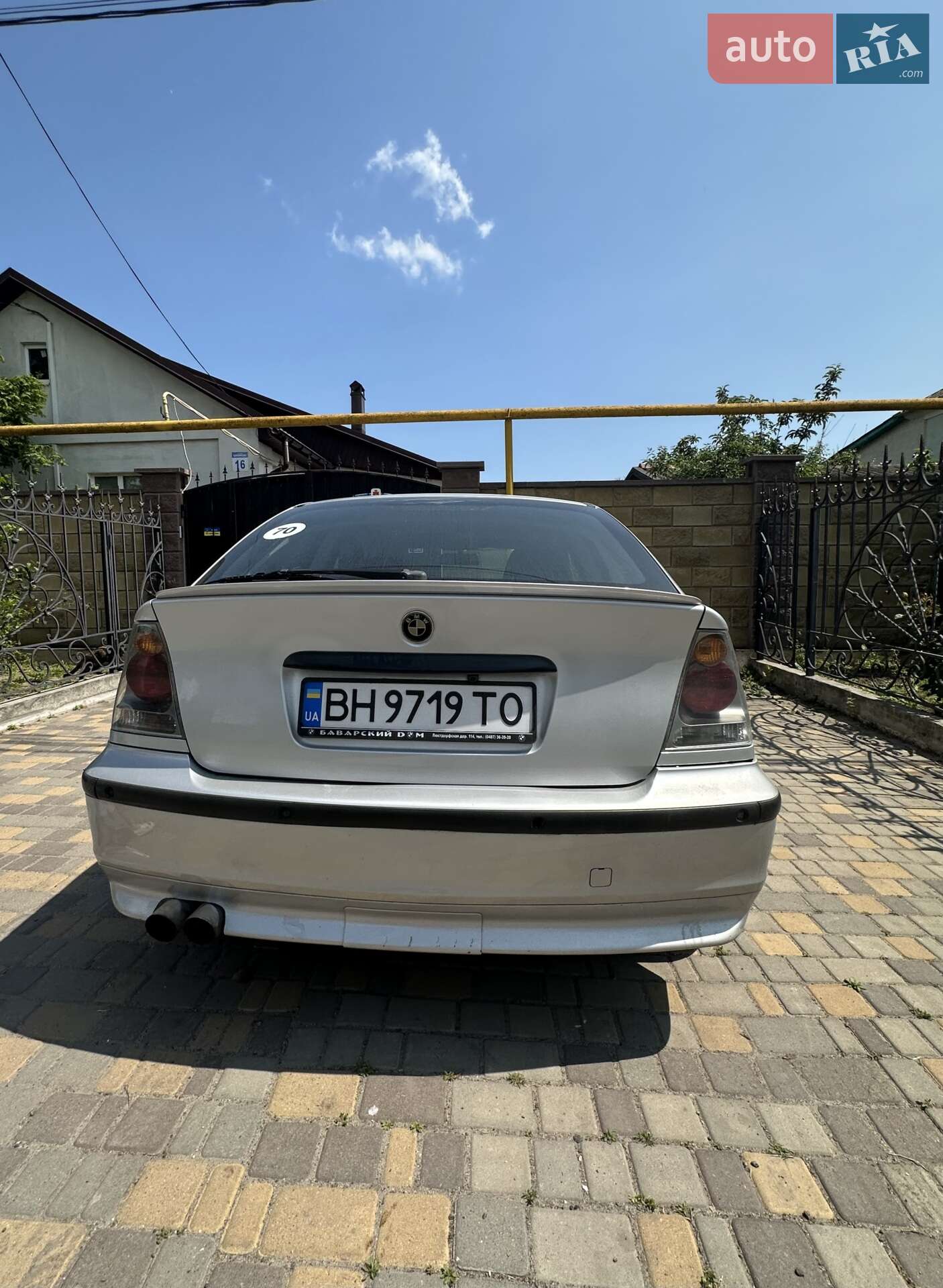 BMW 3 Series 2002 VIN WBAAT71060KR05783 фото оголошення 4 з 5