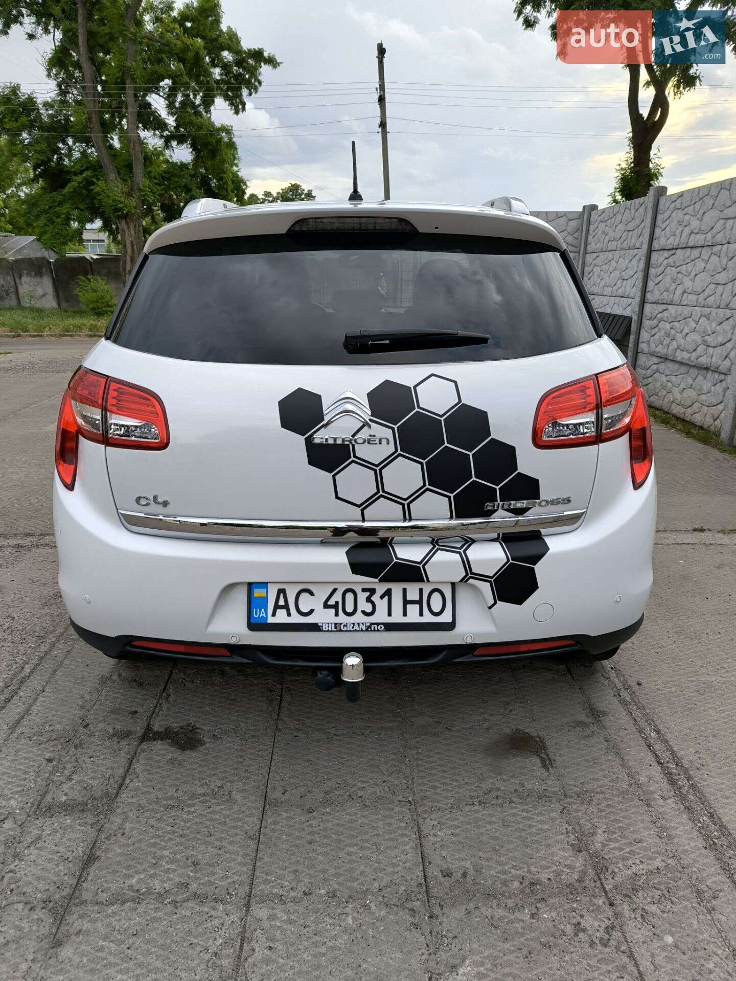 Citroen C4 Aircross 2012 VIN VF7BU9HD8CZ910711 фото оголошення 11 з 13