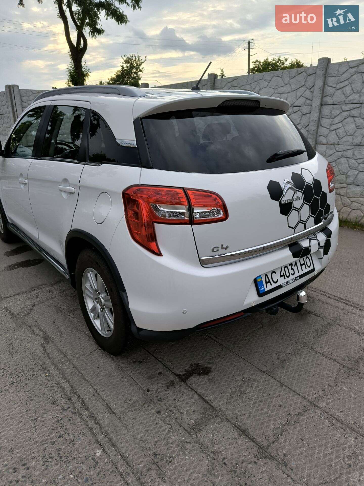 Citroen C4 Aircross 2012 VIN VF7BU9HD8CZ910711 фото оголошення 12 з 13