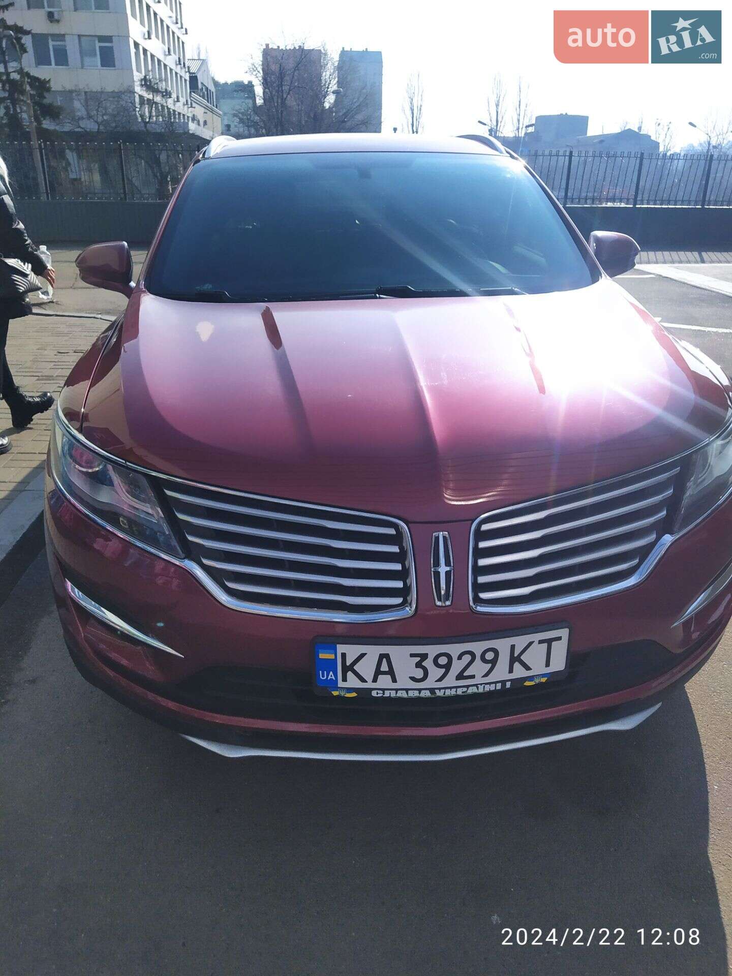 Lincoln MKC 2015 VIN 5LMCJ1D90GUJ03729 фото оголошення 7 з 7