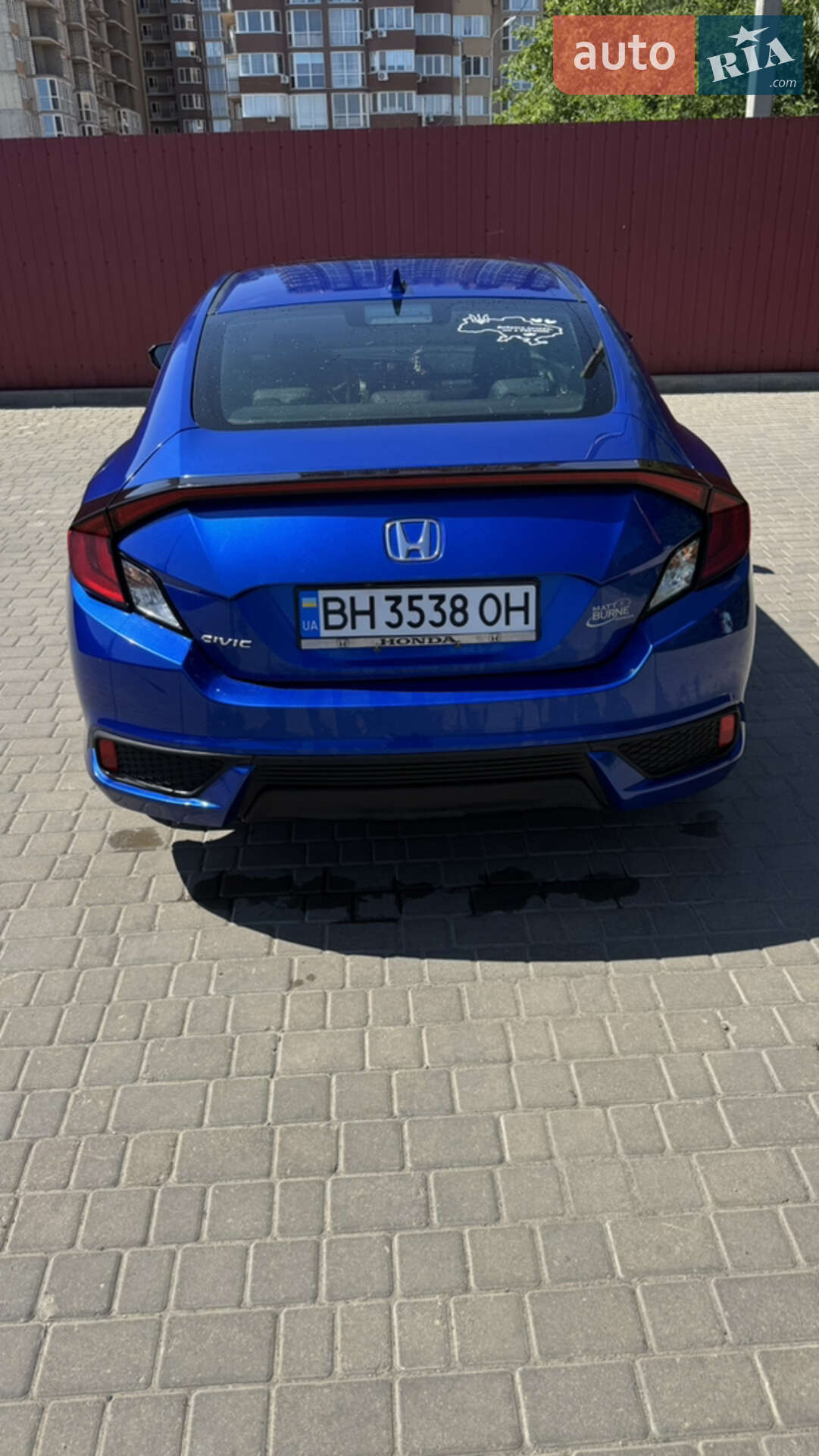 Honda Civic 2016 VIN 2HGFC3B32GH362106 фото оголошення 4 з 16