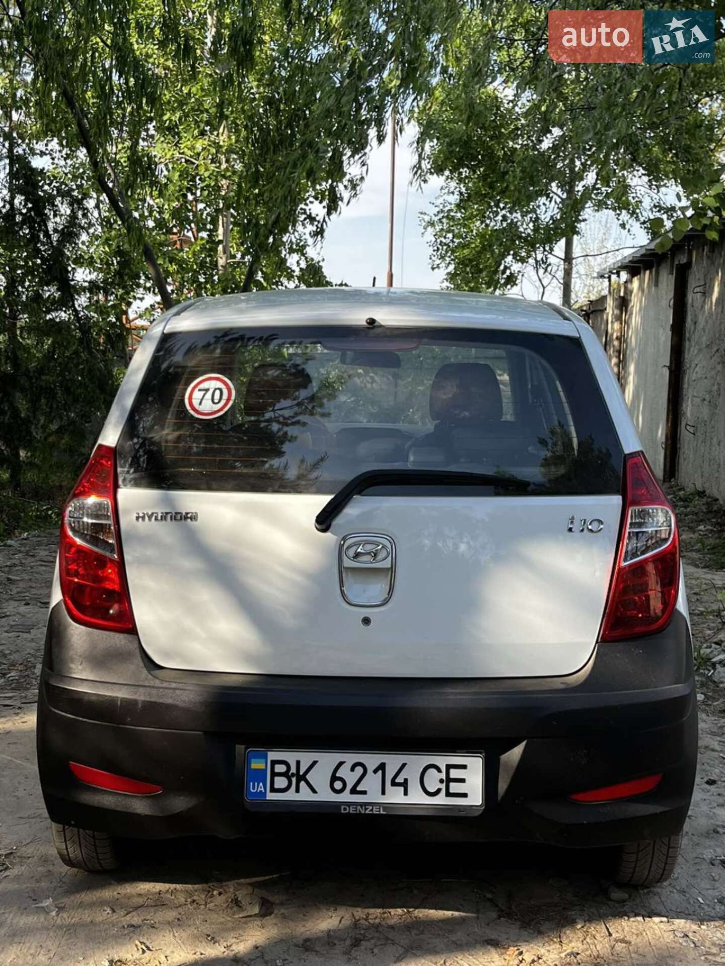 Hyundai i10 2012 VIN MALAM51BACM164458 фото оголошення 5 з 8