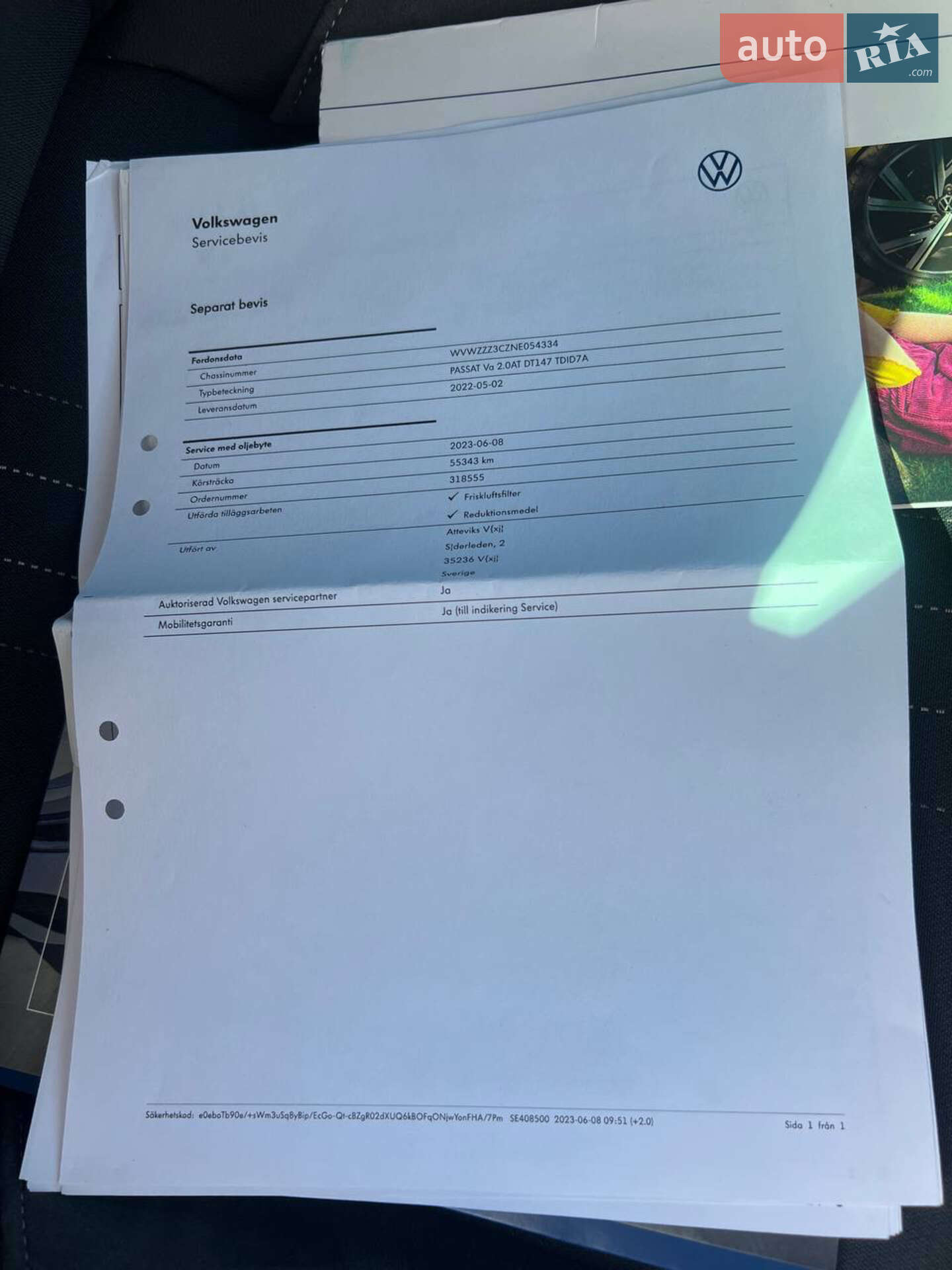 Volkswagen Passat Alltrack 2022 VIN WVWZZZ3CZNE054334 фото оголошення 48 з 55