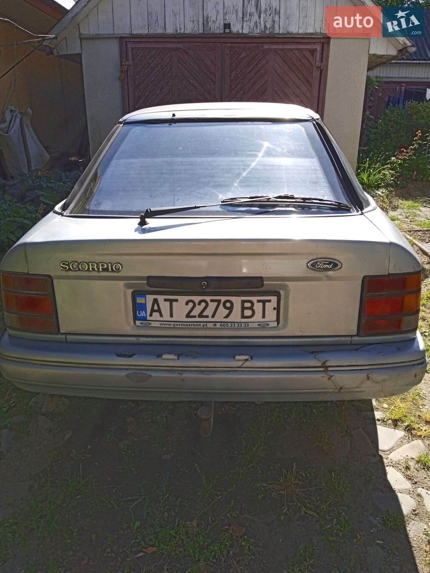 Ford Scorpio 1985 VIN WF0AXXGAGAFE66917 фото оголошення 9 з 10