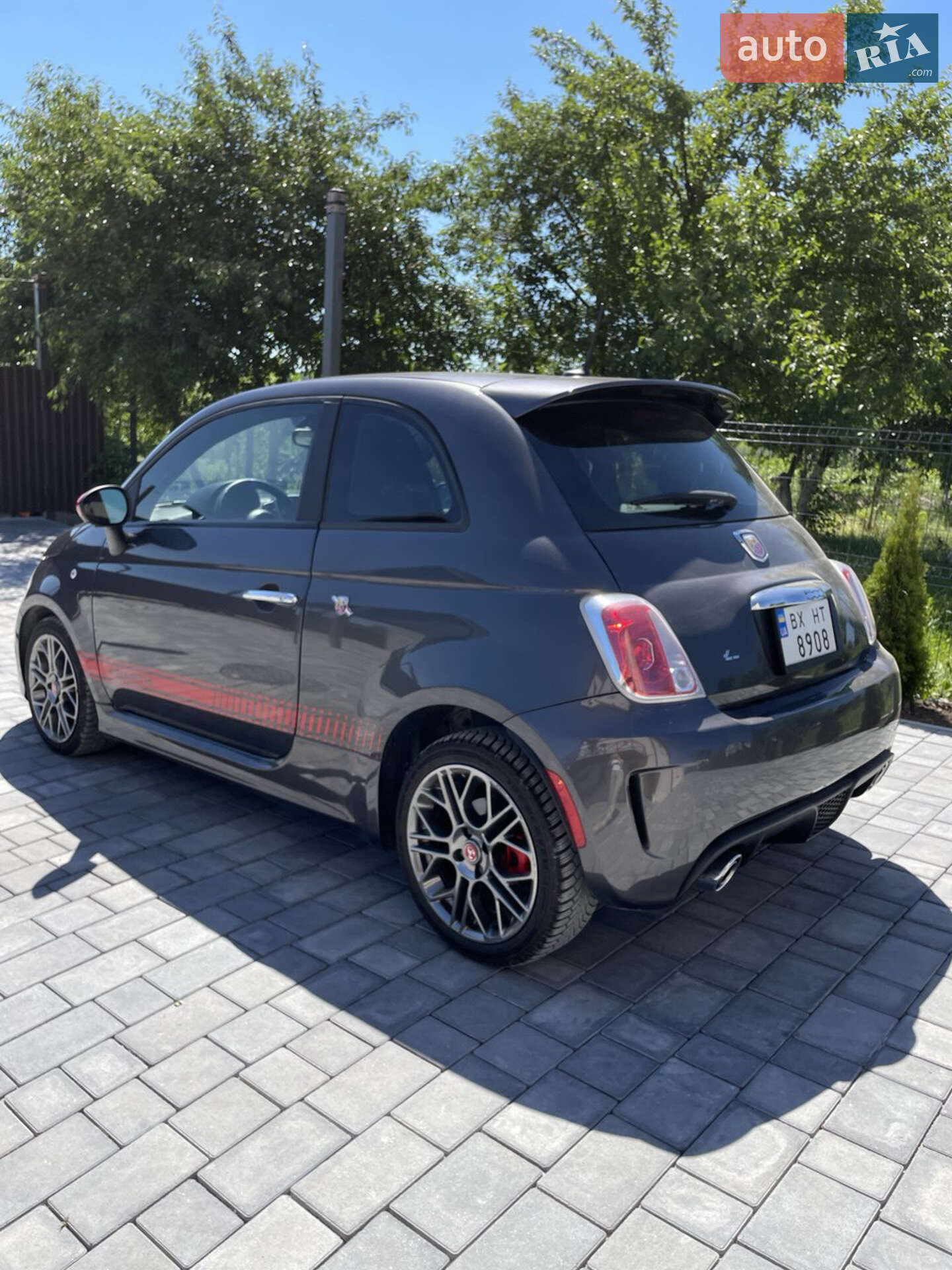 Abarth Fiat 500 2015 VIN 3C3CFFFH8FT625533 фото оголошення 7 з 27