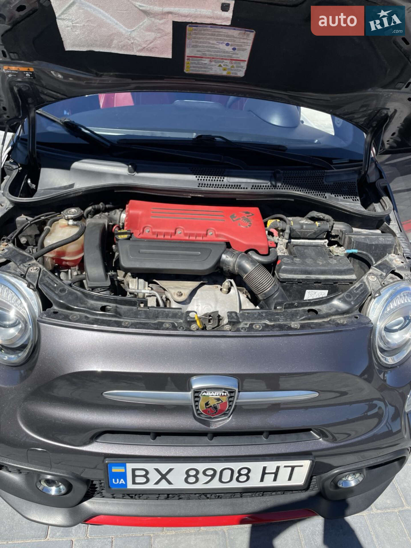 Abarth Fiat 500 2015 VIN 3C3CFFFH8FT625533 фото оголошення 24 з 27