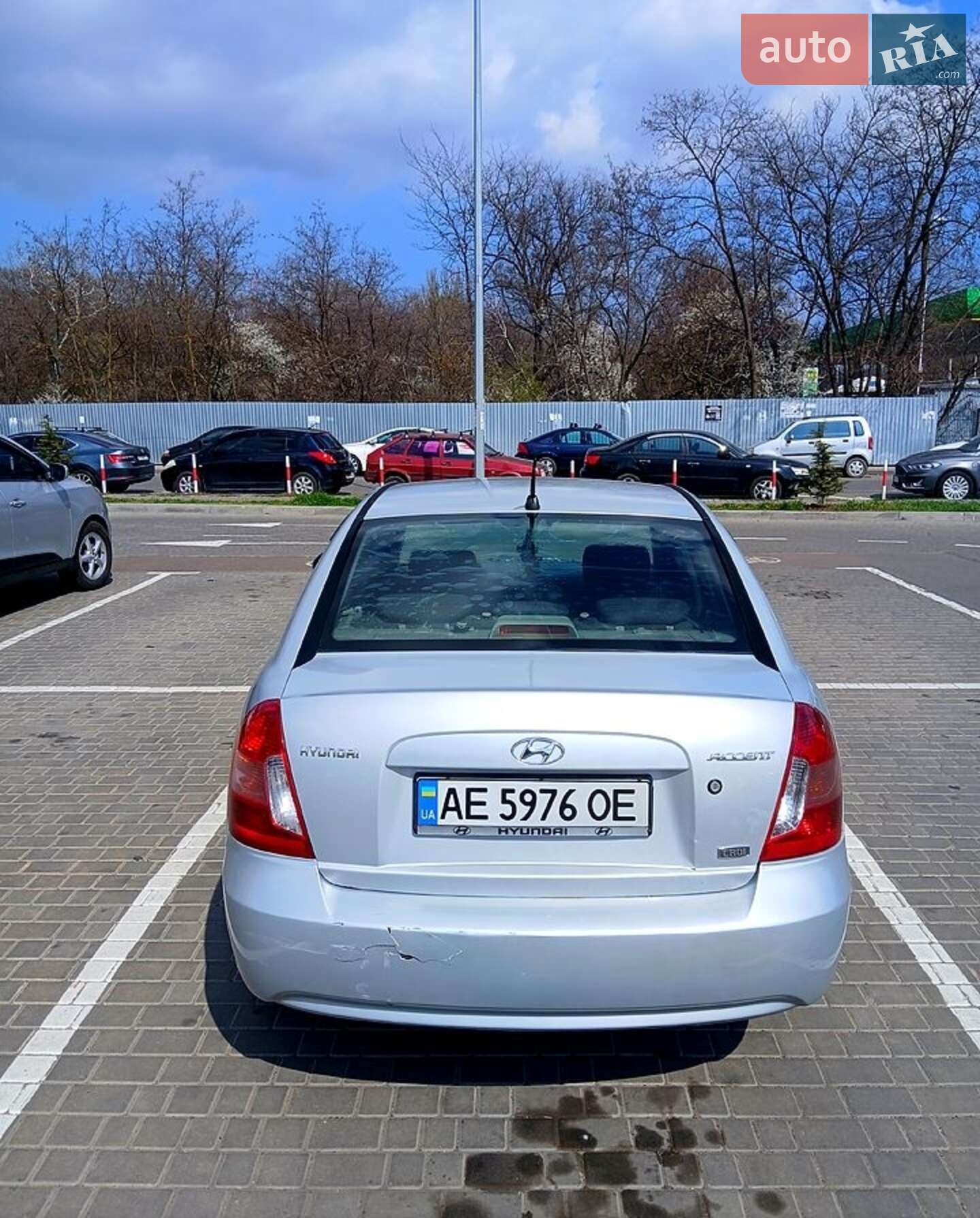 Hyundai Accent 2007 VIN Y6LCM41VP7L001152 фото оголошення 4 з 12