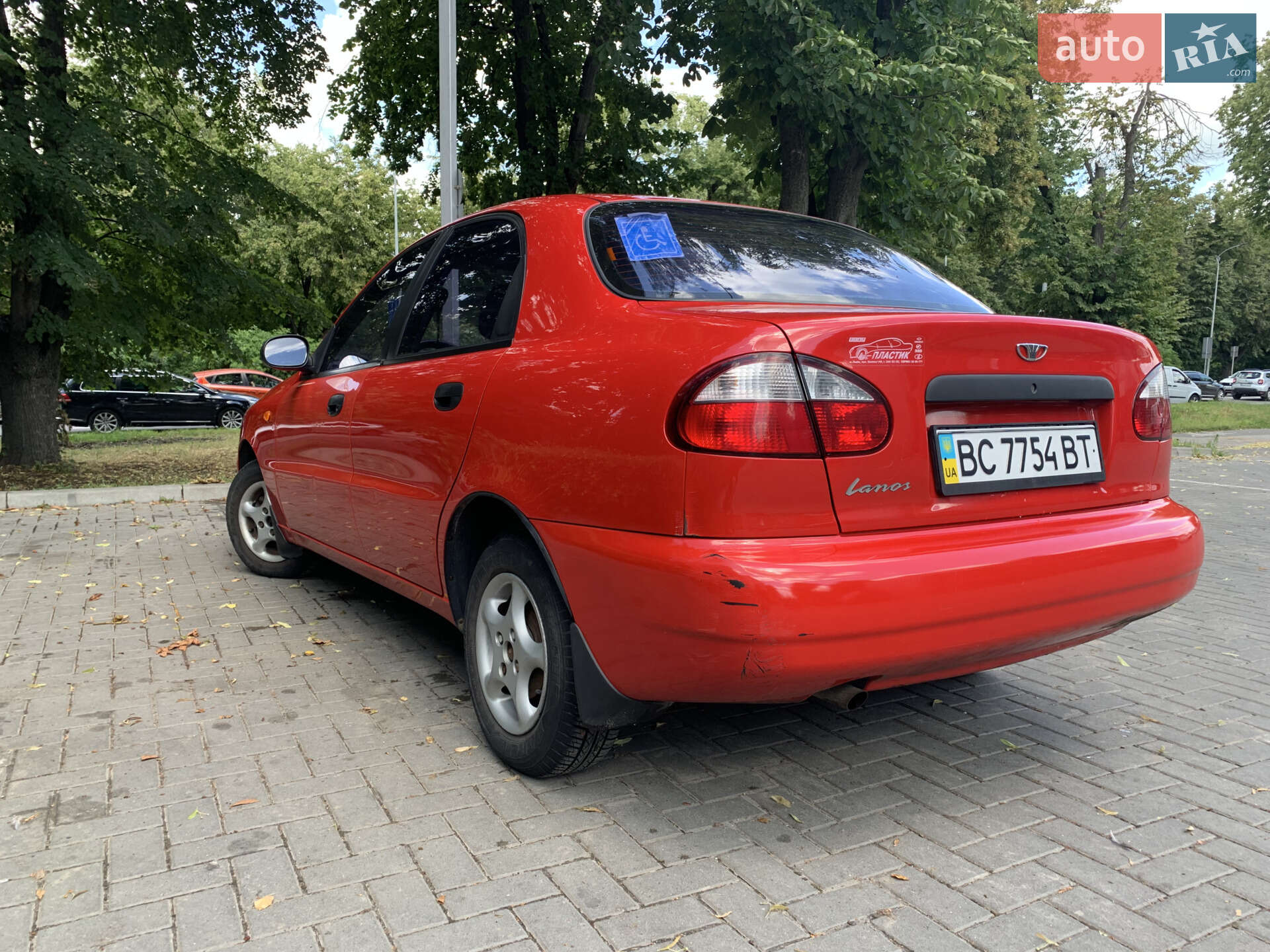Daewoo Lanos 2008 VIN Y6DTF69YD8W423620 фото оголошення 4 з 15